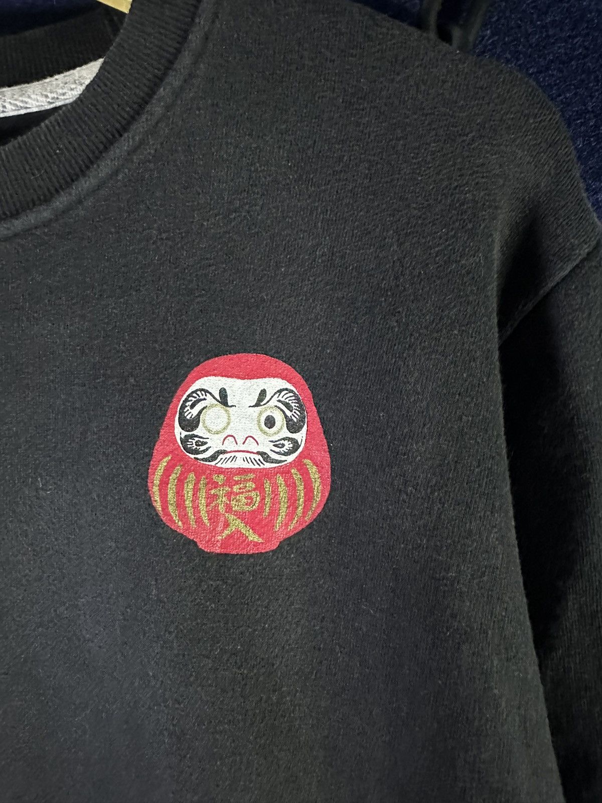 Japanese Brand Daruma Doll Ganthree by Marie Japanese Crewneck Size US M / EU 48-50 / 2 - 6 Thumbnail