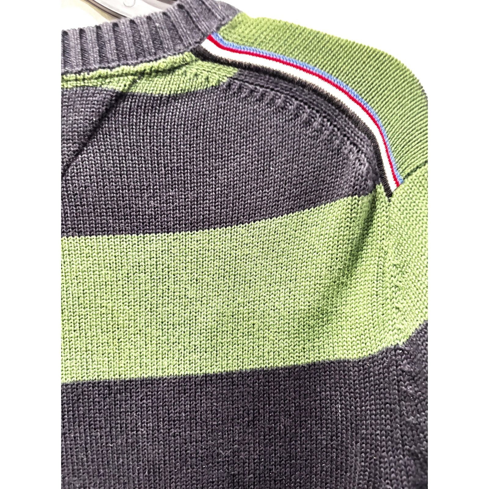 Tommy Hilfiger TOMMY HILFIGER Men's Classics Block Stripped Sweater Sz M Size US M / EU 48-50 / 2 - 5 Thumbnail