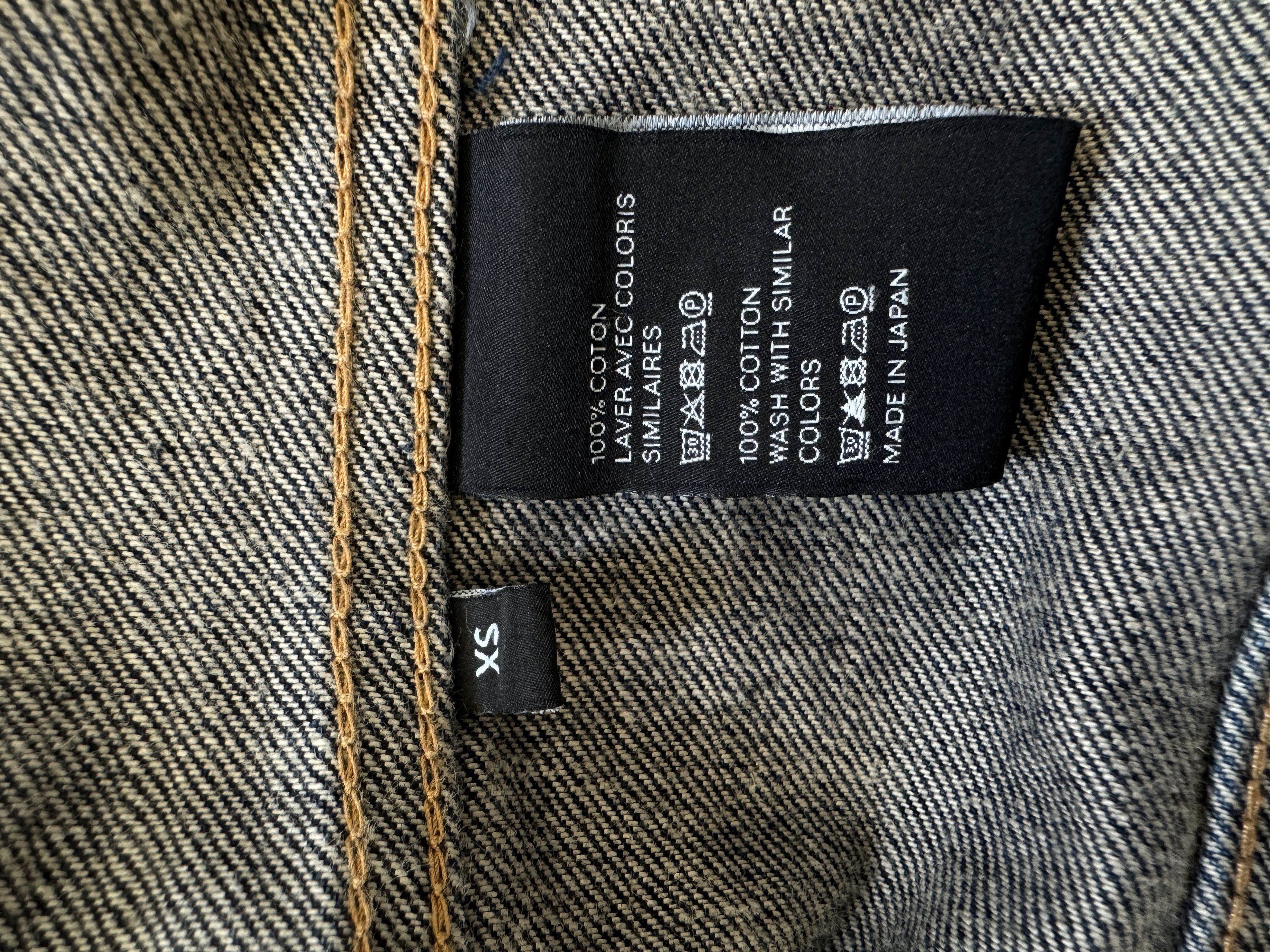 Celine 2020 Hedi Slimane collection faded denim jacket Size US XS / EU 42 / 0 - 4 Thumbnail