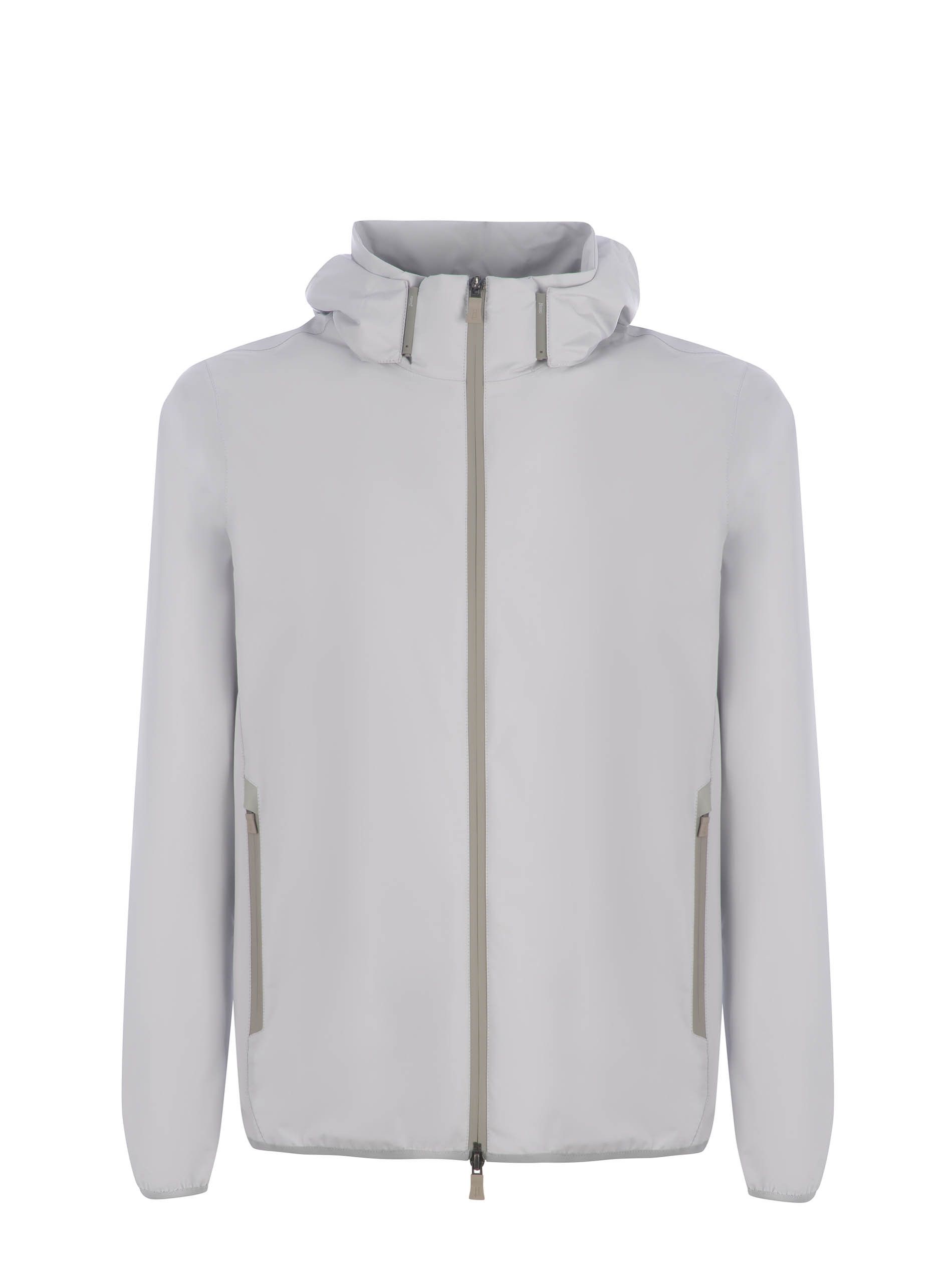 Herno o1s22i1n1024 Windbreaker Jacket in Gery Size US L / EU 52-54 / 3 - 1 Thumbnail