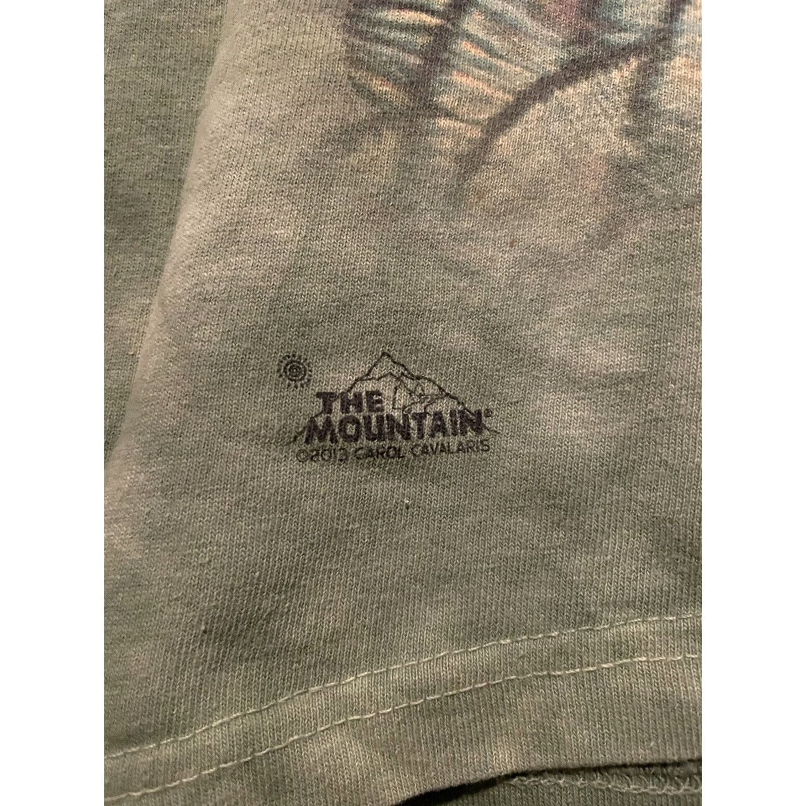 The Mountain The Mountain T-Shirt Unisex Adults M Crew Neck Short Sleeve Multicolor Cotton Graphic Print Tie Dye 2010s Size US M / EU 48-50 / 2 - 3 Thumbnail