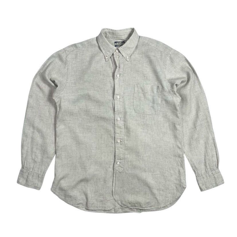 Japanese Brand × Sugar Cane × Toyo Enterprises Vintage Sugar Cane Plaid Linen Shirt Size US L / EU 52-54 / 3 - 1 Thumbnail