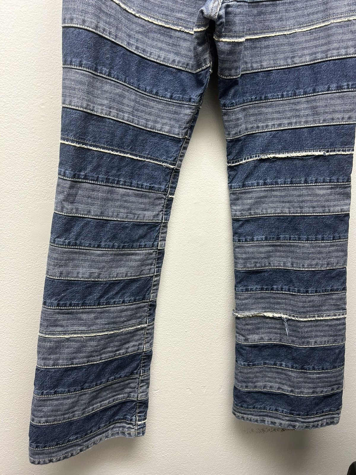Hysteric Glamour Hysteric Glamour Paneled Denim Hagi Kinky Jeans Size US 34 / EU 50 - 11 Thumbnail