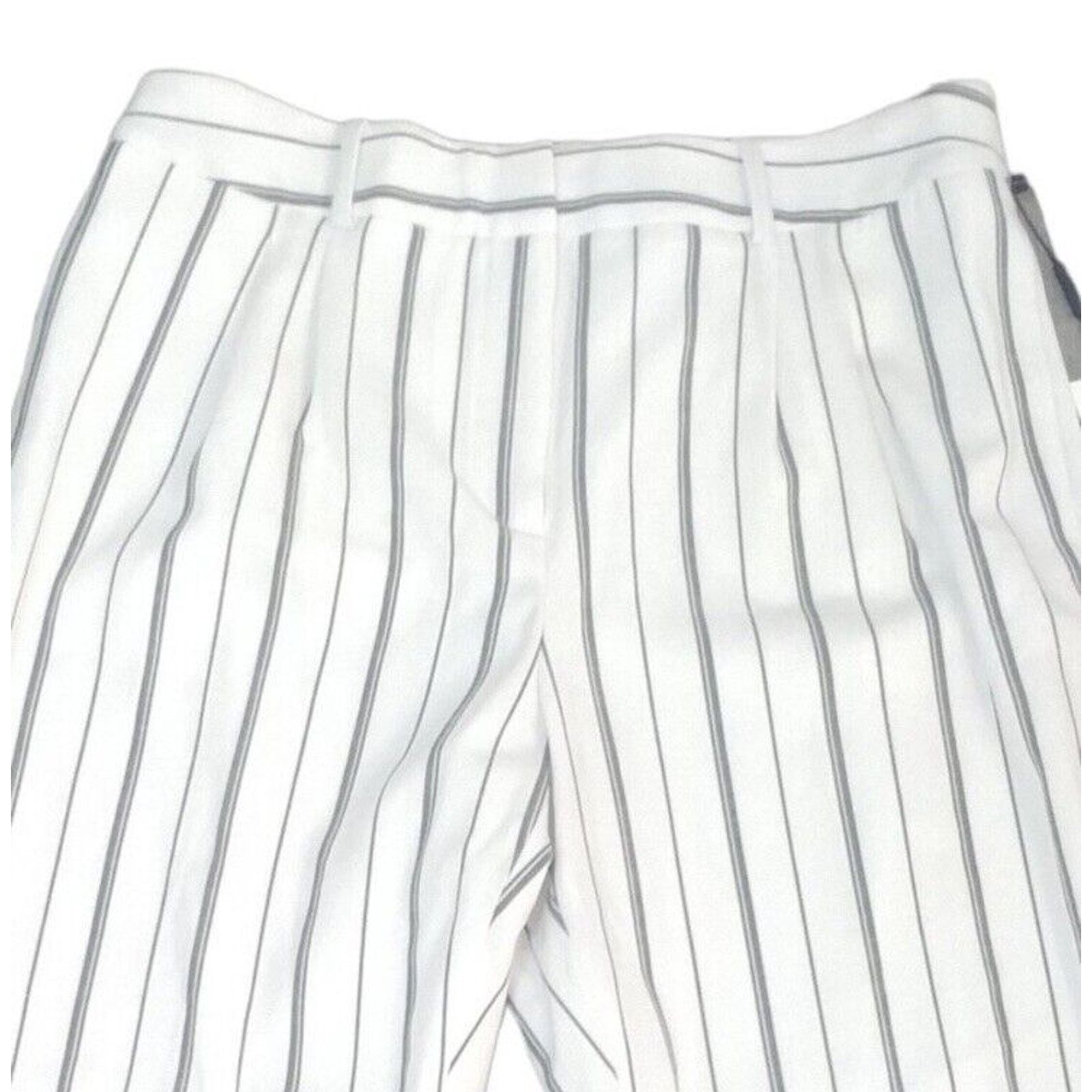 Calvin Klein Calvin Klein Striped Slim Leg Dress Pants Trousers Size 8 Size 30" / US 8 / IT 44 - 4 Thumbnail