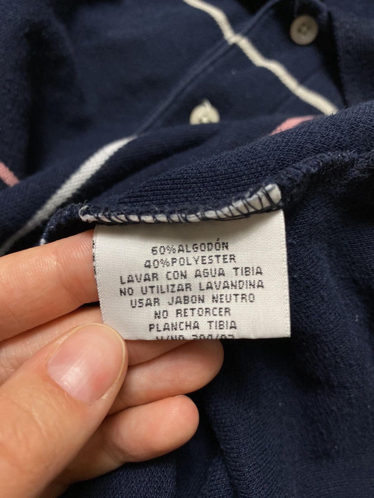Dior Christian Dior striped polo embroidered logo y2k 90s vintage Size US S / EU 44-46 / 1 - 5 Thumbnail