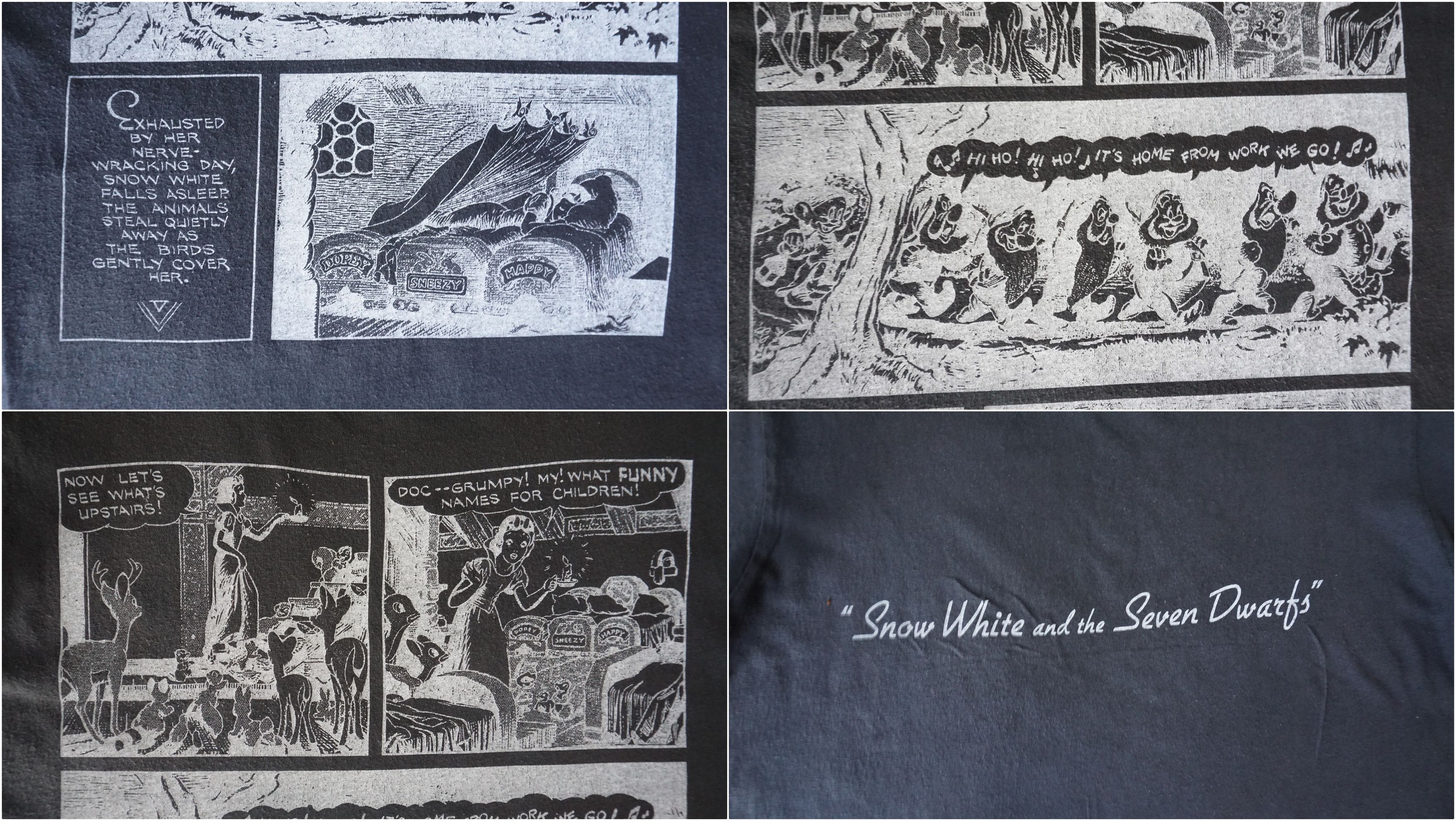 CABANE de ZUCCa Zucca Snow White Comic Tshirt Size US S / EU 44-46 / 1 - 8 Thumbnail
