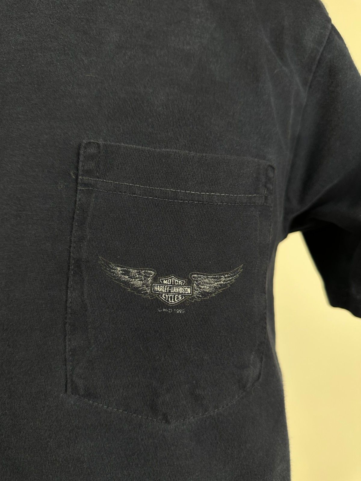 Harley Davidson Harley Davidson 1995 Vintage T Shirt Navy Blue Size L USA Size US L / EU 52-54 / 3 - 3 Thumbnail
