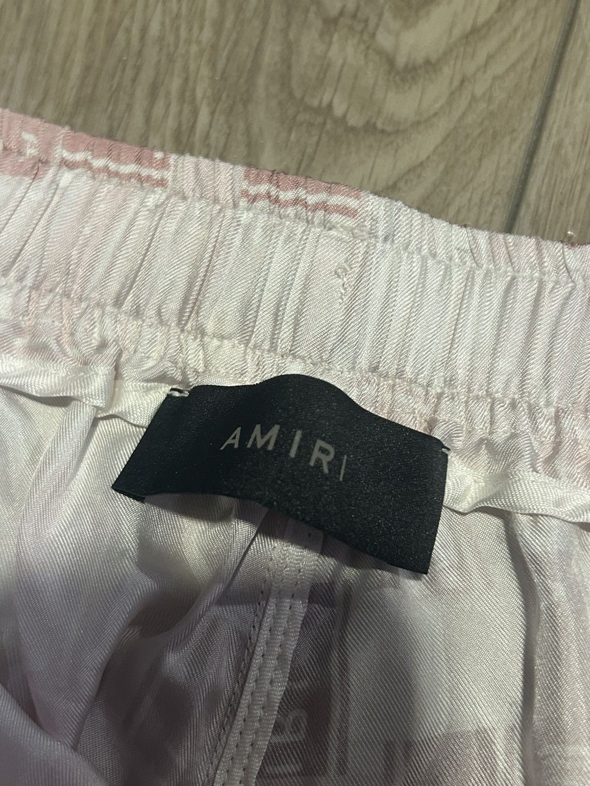 Amiri Amiri Gradient Tape Silk Shorts Size US 34 / EU 50 - 4 Thumbnail