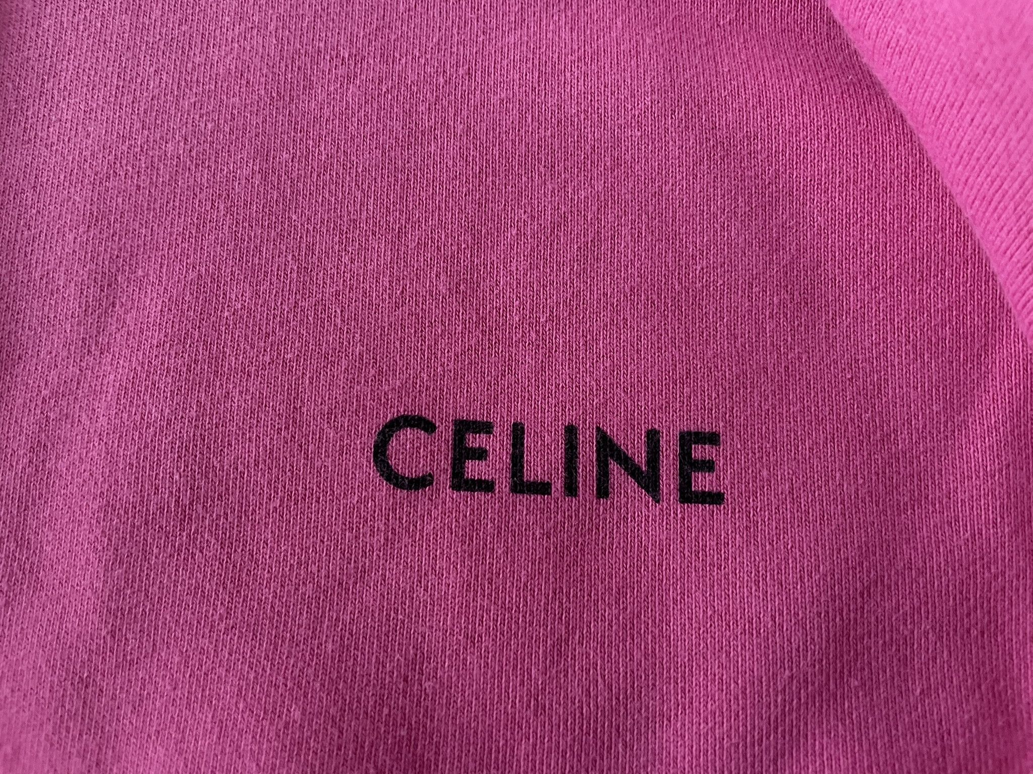Celine CELINE 23SS Loose Logo Hoodie Size US M / EU 48-50 / 2 - 2 Thumbnail