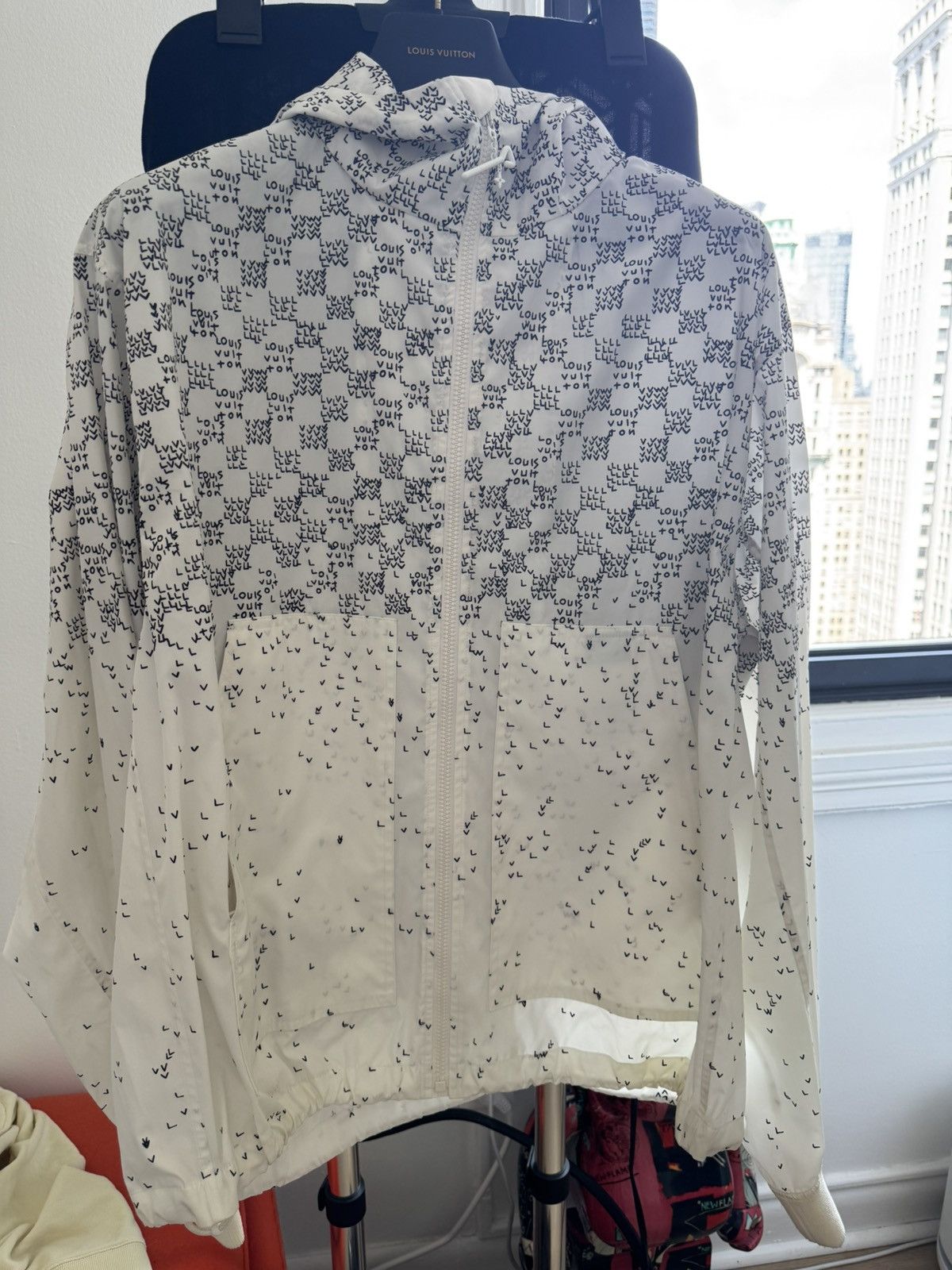 Louis Vuitton Damier Spread Windbreaker Size US L / EU 52-54 / 3 - 1 Thumbnail