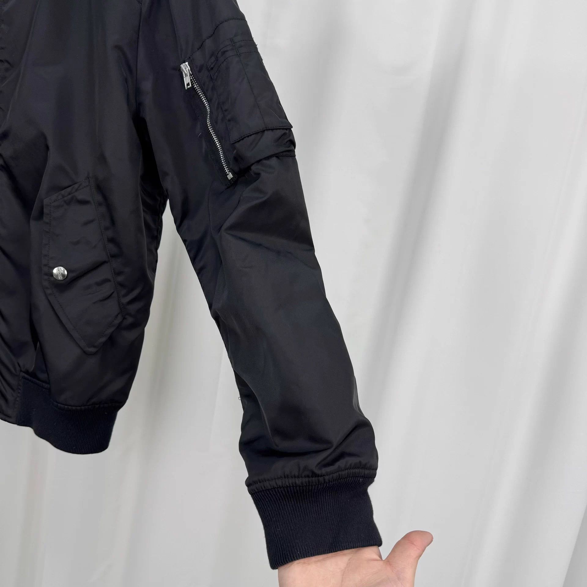 Moschino Moschino Nylon Flight Jacket 46 98 New Size US S / EU 44-46 / 1 - 4 Thumbnail