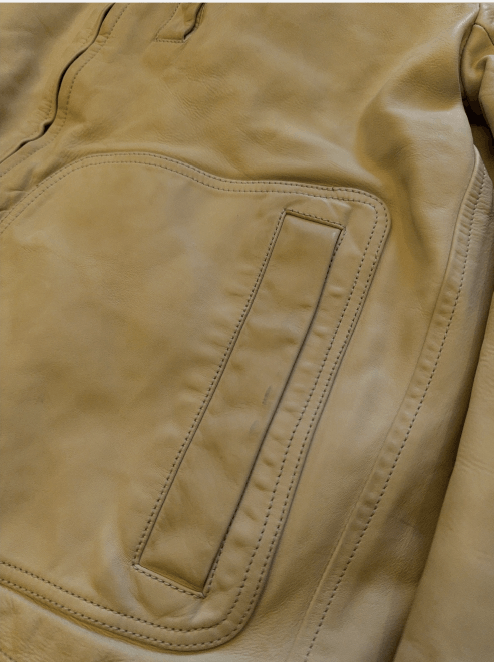 Stone Island Stone Island White Leather Hooded Jacket Size US L / EU 52-54 / 3 - 5 Thumbnail
