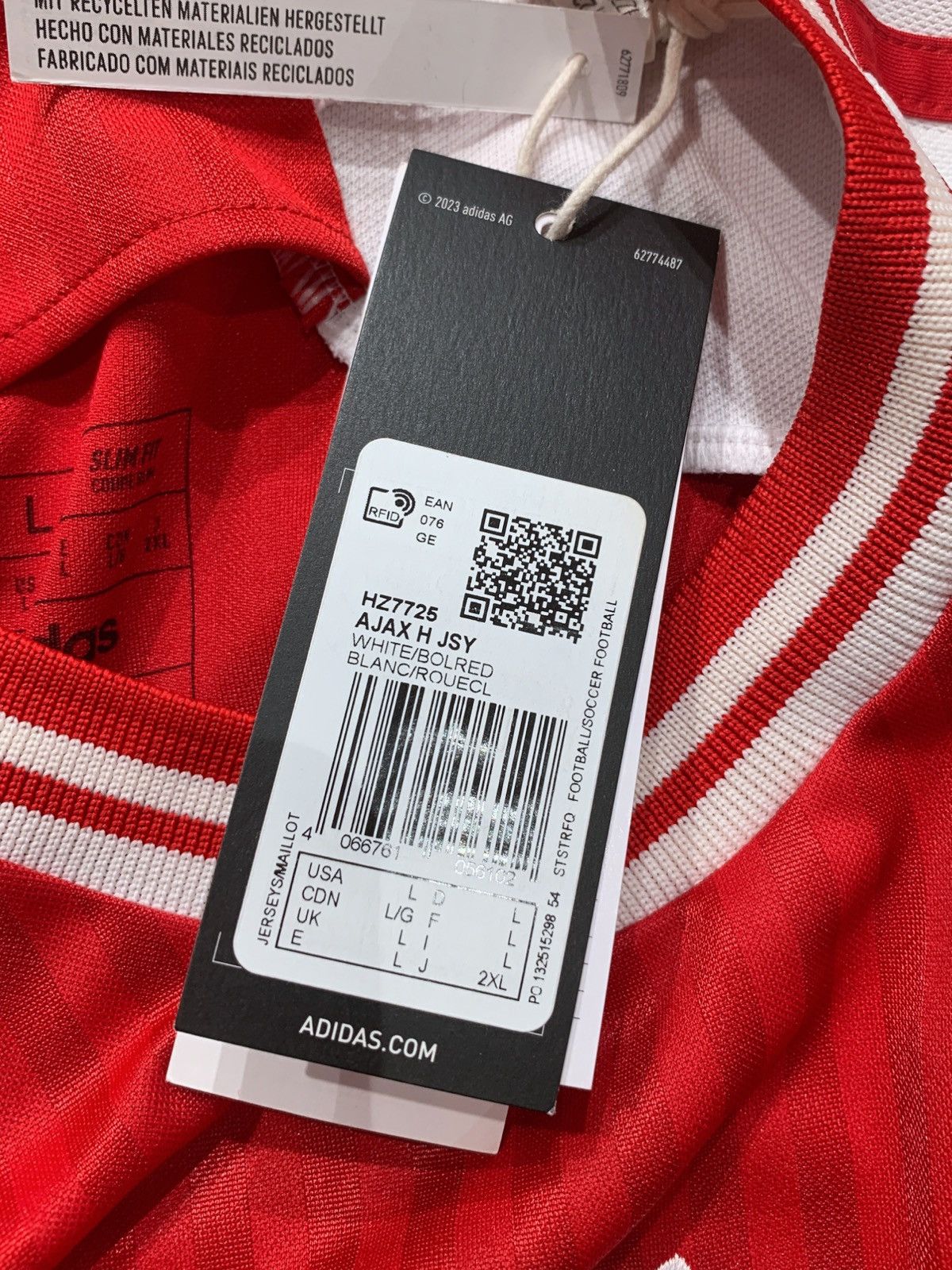 Adidas Ajax amsterdam home jersey Size US M / EU 48-50 / 2 - 11 Thumbnail