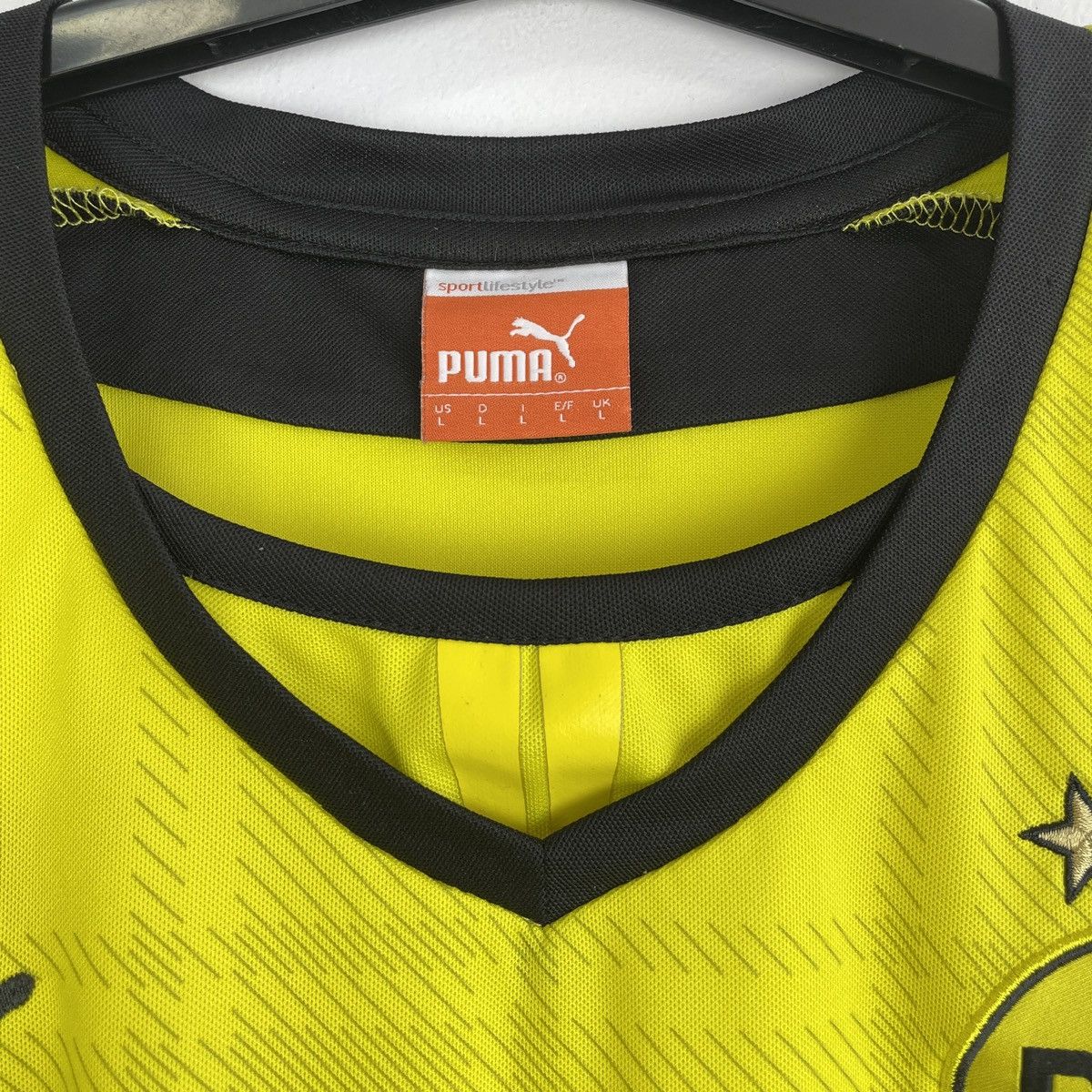 Puma Borussia Dortmund Home Puma Jersey Men’s Shirt 2013/2014 Size US L / EU 52-54 / 3 - 4 Thumbnail