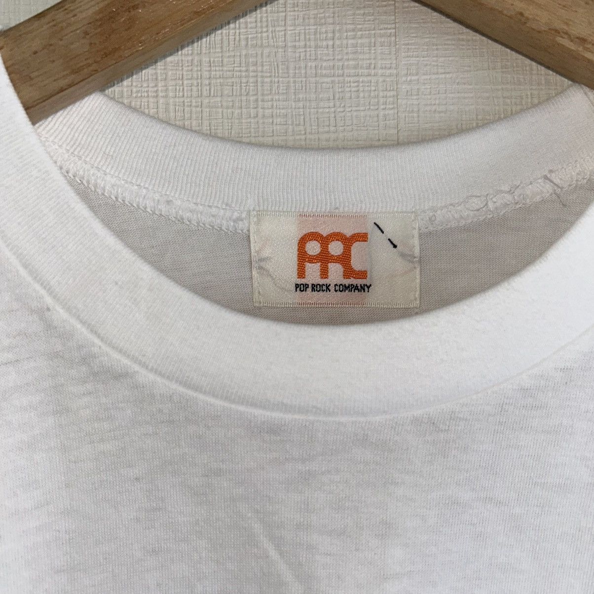 Vintage Vintage 80s Keith Haring Hiroshima Peace Charity Concert T Size US L / EU 52-54 / 3 - 6 Thumbnail
