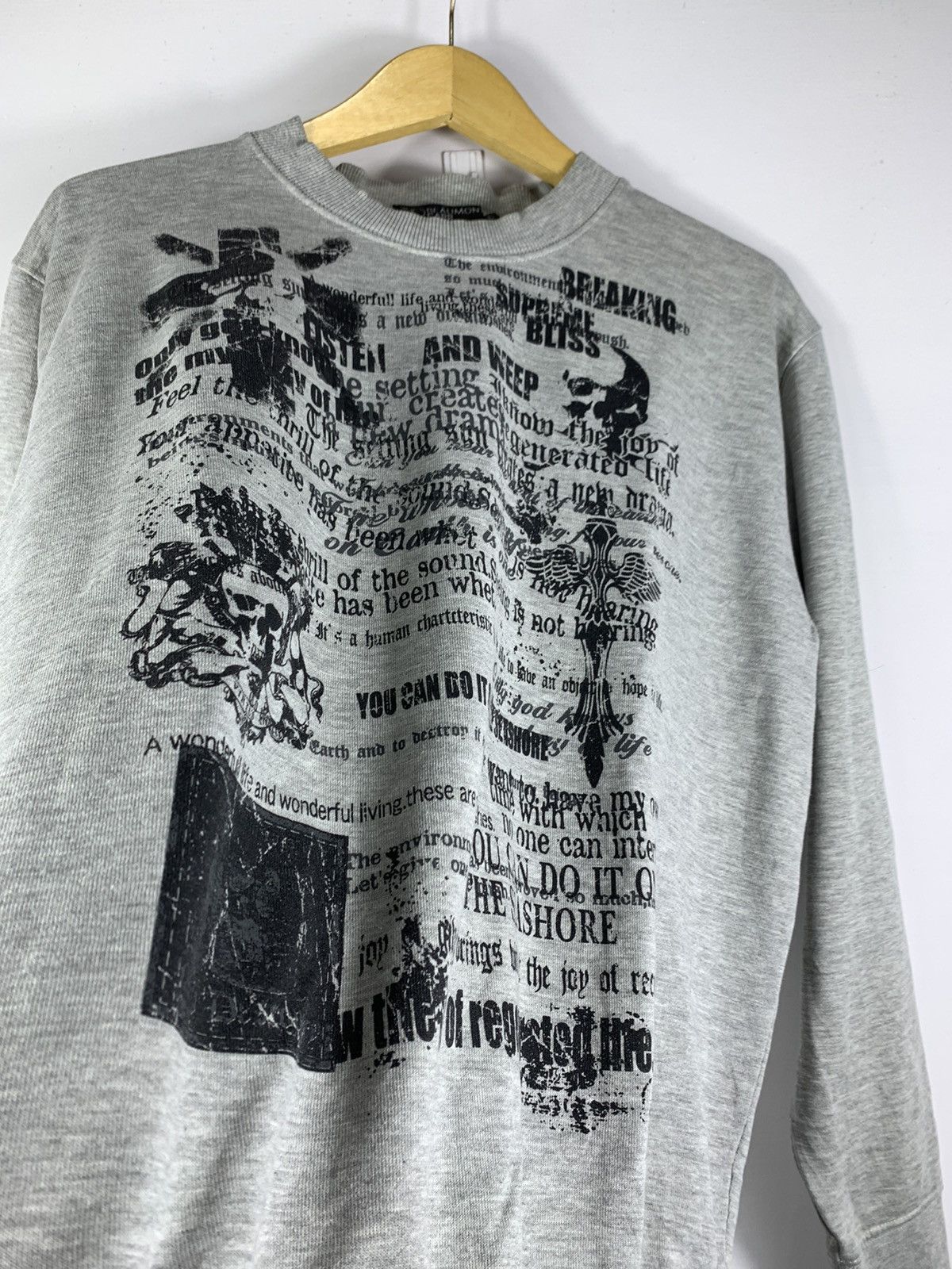 If Six Was Nine × Japanese Brand × Le Grande Bleu (L.G.B.) SICK GOTHIC PUNK SKULL “BEAUMONTCARR” LONG SLEEVE Size US L / EU 52-54 / 3 - 2 Thumbnail