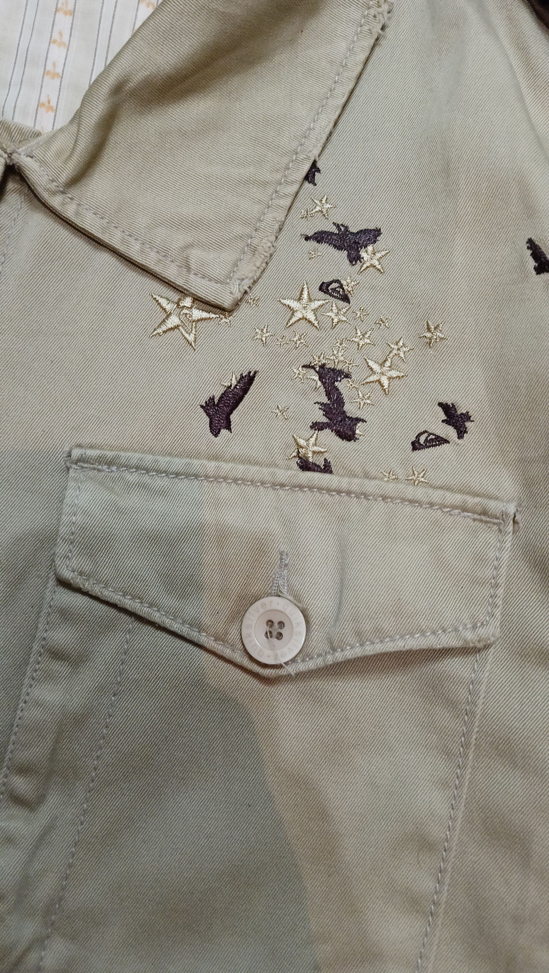 Designer × Japanese Brand × Quicksilver Vintage truker quick silver destroy Size US L / EU 52-54 / 3 - 4 Thumbnail
