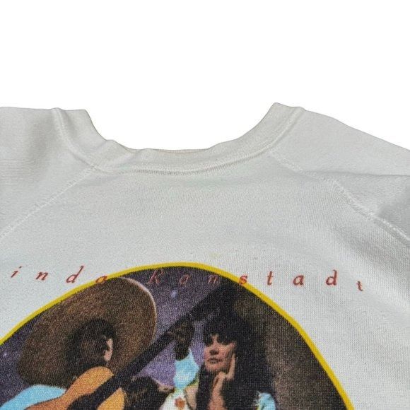 Vintage Vintage 1988 Linda Ronstadt Canciones De Mi Padre Sweatshirt Size US XL / EU 56 / 4 - 6 Thumbnail