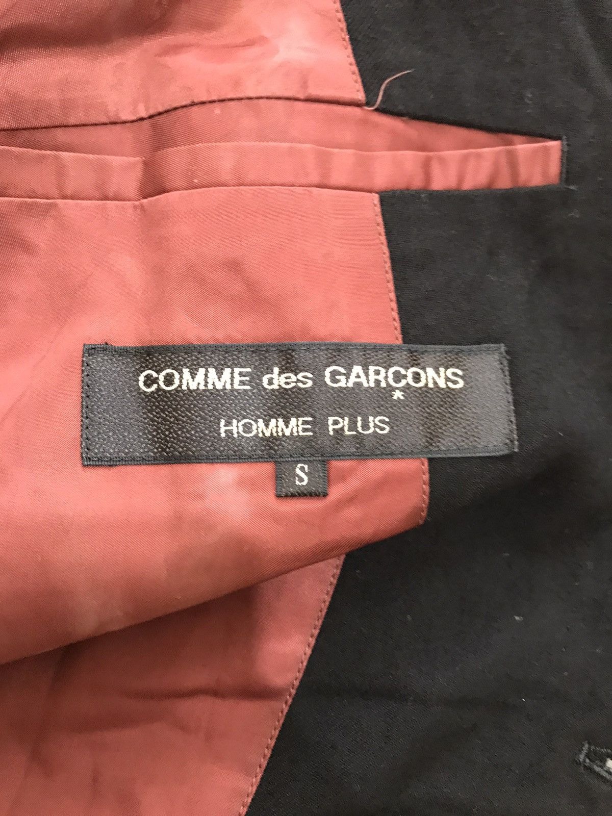 Comme des Garcons Homme Plus × Designer Rare Vintage 1992 Comme Des Garcons Homme Plus Long Jacket Size US S / EU 44-46 / 1 - 9 Thumbnail