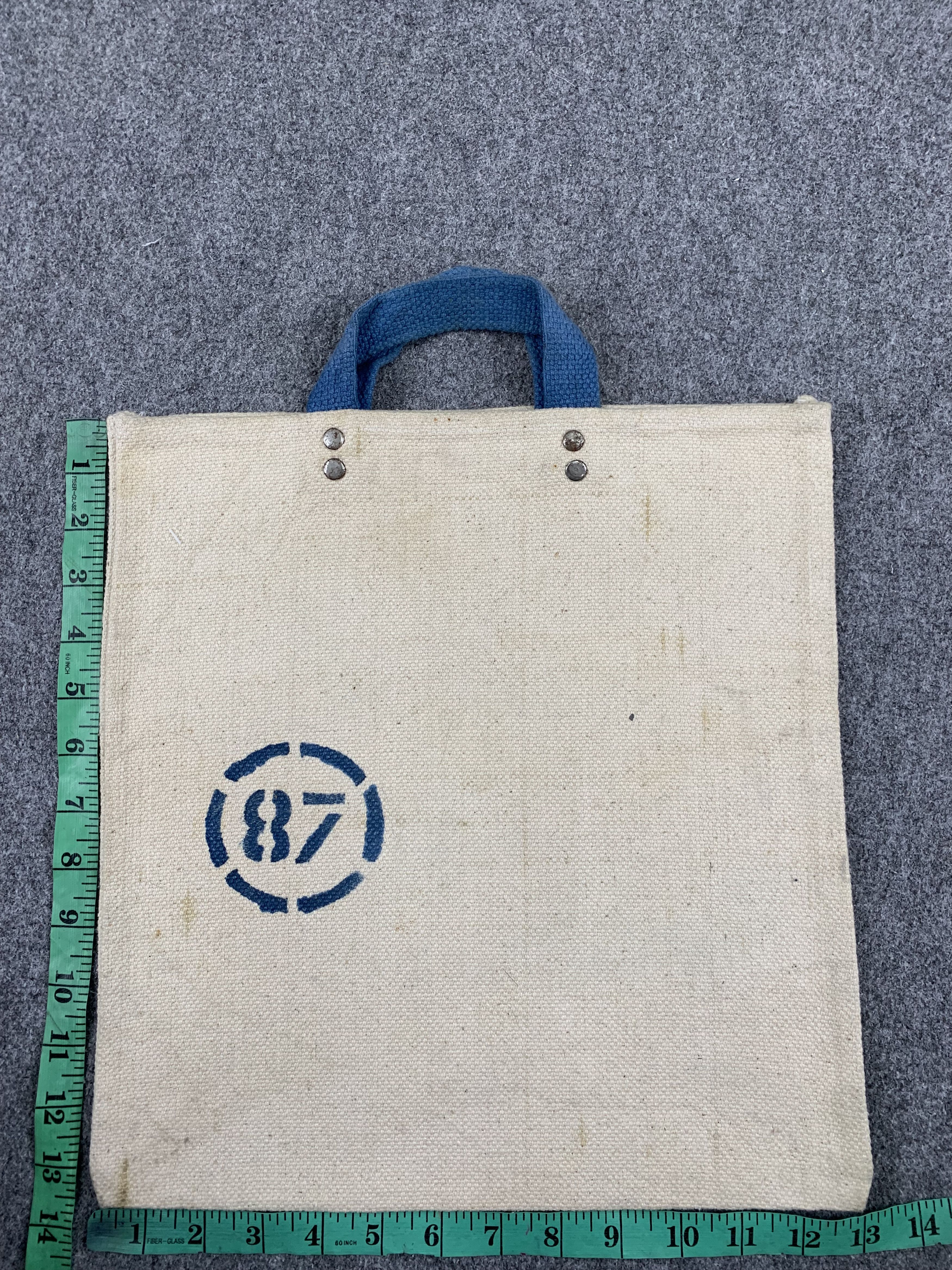 Japanese Brand Vintage Japanese Brand Eighty Seven Tote Bag BG0049 Size ONE SIZE - 4 Thumbnail