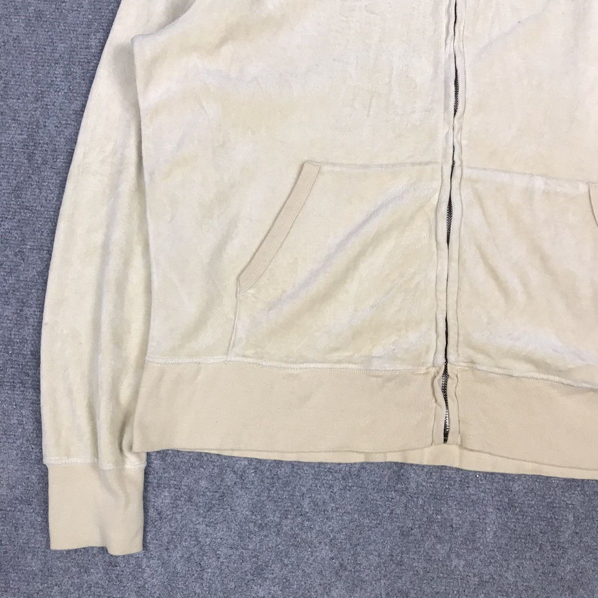 Polo Ralph Lauren Polo by Ralph Lauren Cream Zip Hoodies jacket Size US L / EU 52-54 / 3 - 3 Thumbnail