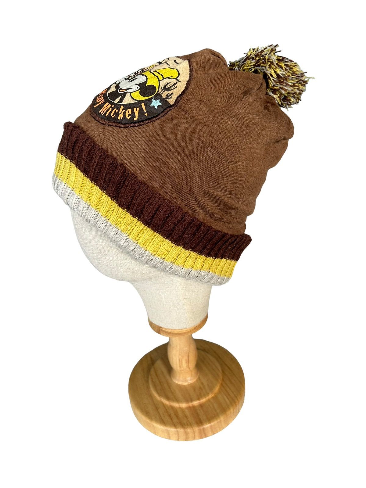 Japanese Brand × Mickey Mouse Disney Mickey Cowboy Beanie Hats Size ONE SIZE - 3 Thumbnail