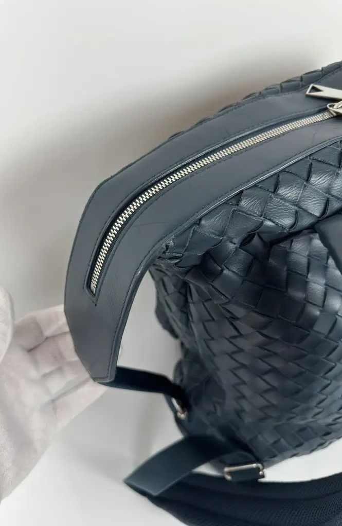 Bottega Veneta Bottega Veneta Intrecciato Leather Backpack Size ONE SIZE - 6 Thumbnail