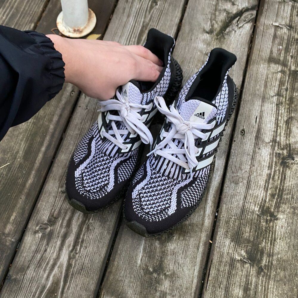 Adidas 2020 Adidas Ultra 4D Cookies and Cream Ultraboost Size 10.5 Size US 10.5 / EU 43-44 - 4 Thumbnail