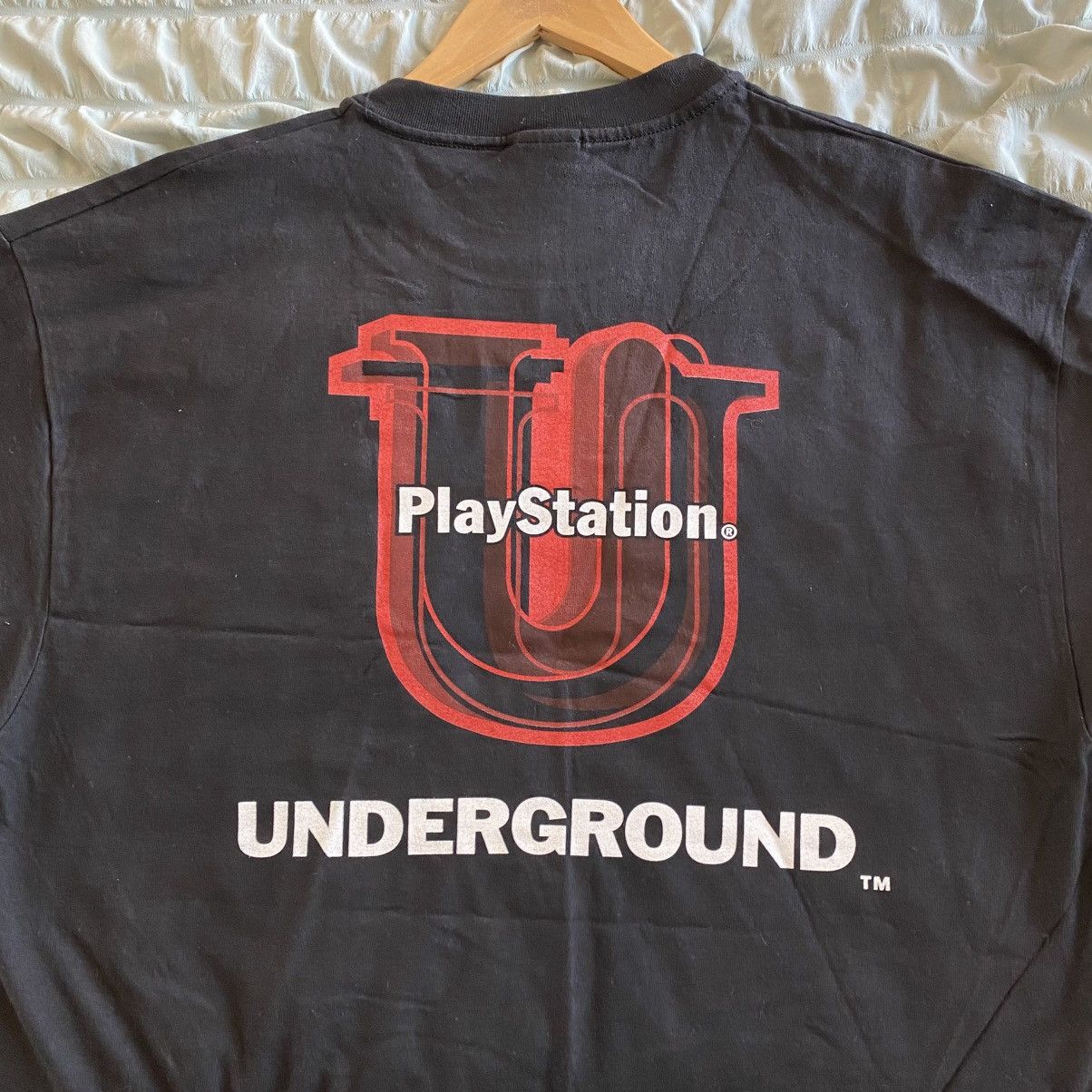 Vintage Vintage Playstation Underground Magazine T-Shirt Video Games Size US XL / EU 56 / 4 - 5 Thumbnail