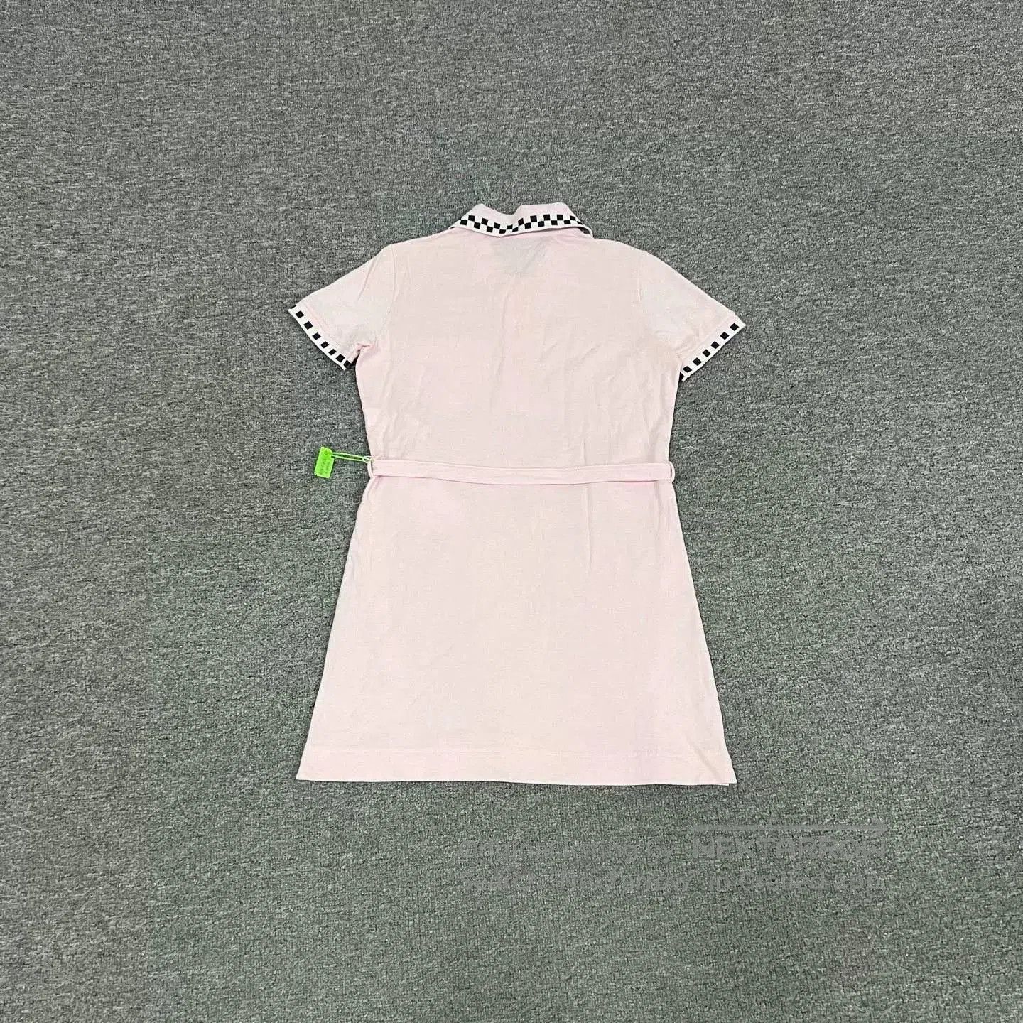 Louis Vuitton Louis Vuitton Pink Checkerboard Polo Dress. Size XS / US 0-2 / IT 36-38 - 4 Thumbnail