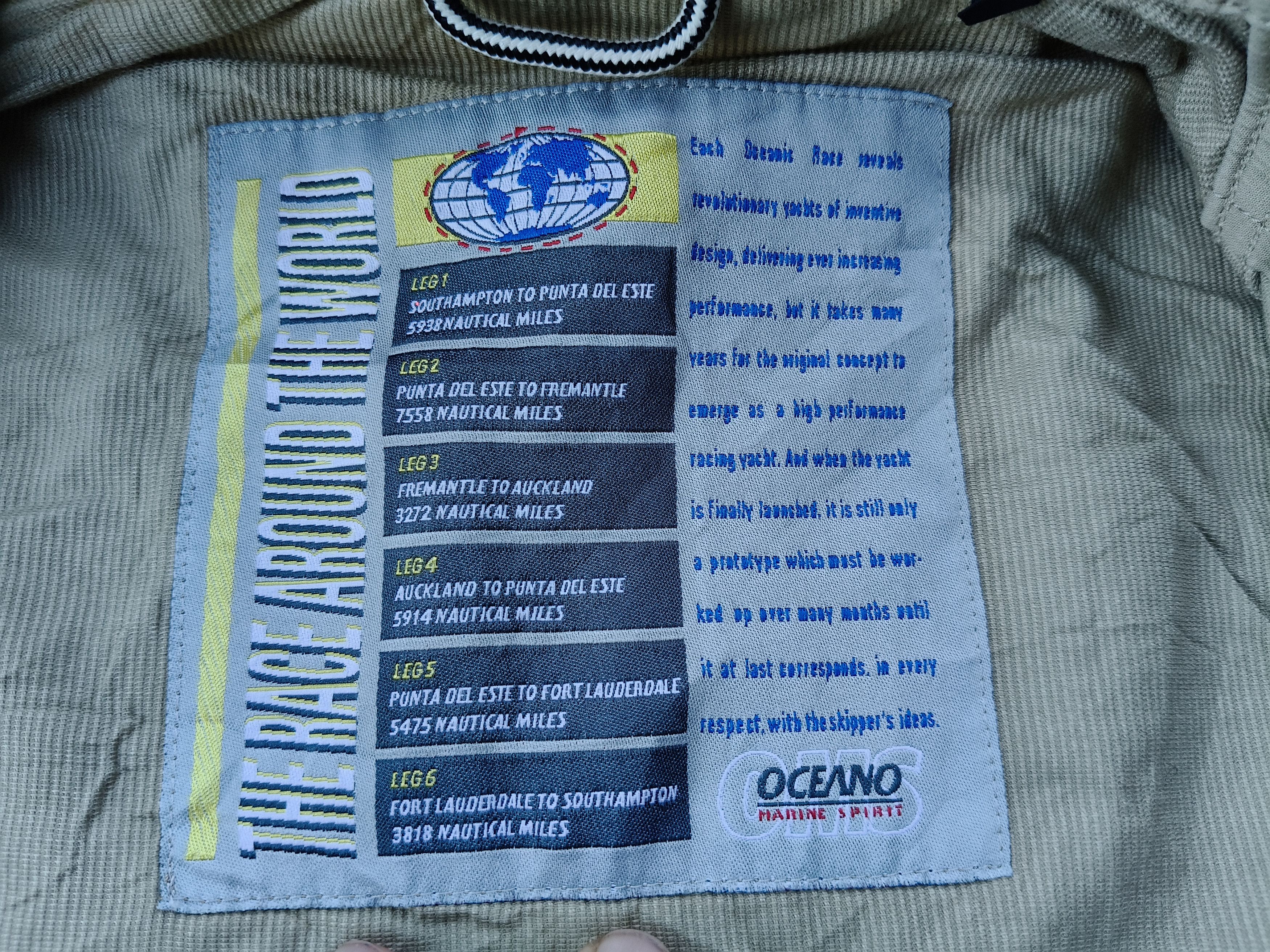 Japanese Brand OCEANO Zipper Jacket Size US M / EU 48-50 / 2 - 10 Thumbnail
