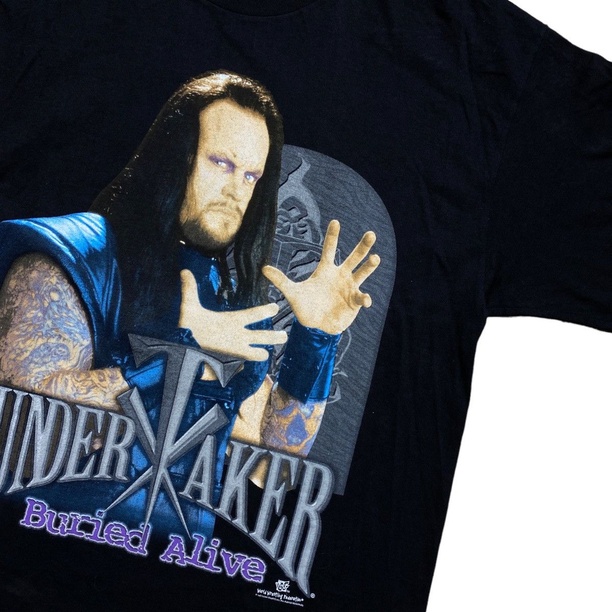 WWE NEW 1998 WWF THE UNDERTAKER BURIED ALIVE Size US XL / EU 56 / 4 - 2 Thumbnail
