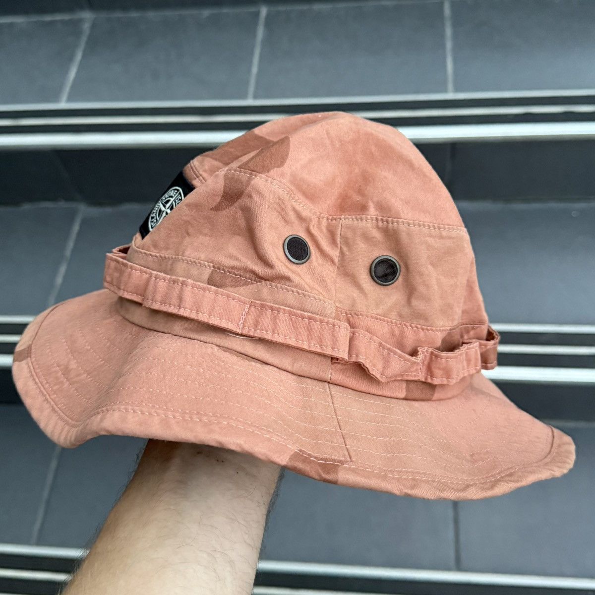 Stone Island × Supreme RARE🔥 Supreme Stone Island Camo Boonie Size ONE SIZE - 4 Thumbnail