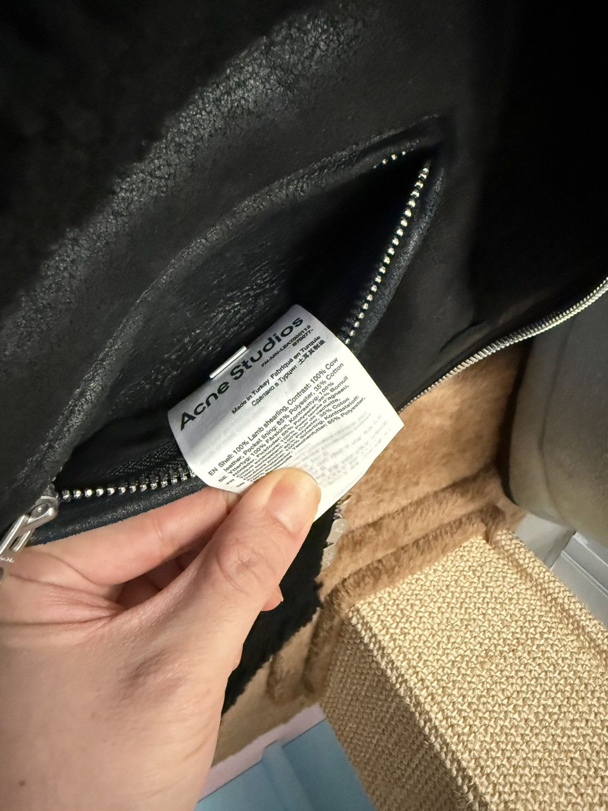 Acne Studios Acne Studio Ian Shearling Leather Jacket Size US S / EU 44-46 / 1 - 4 Thumbnail