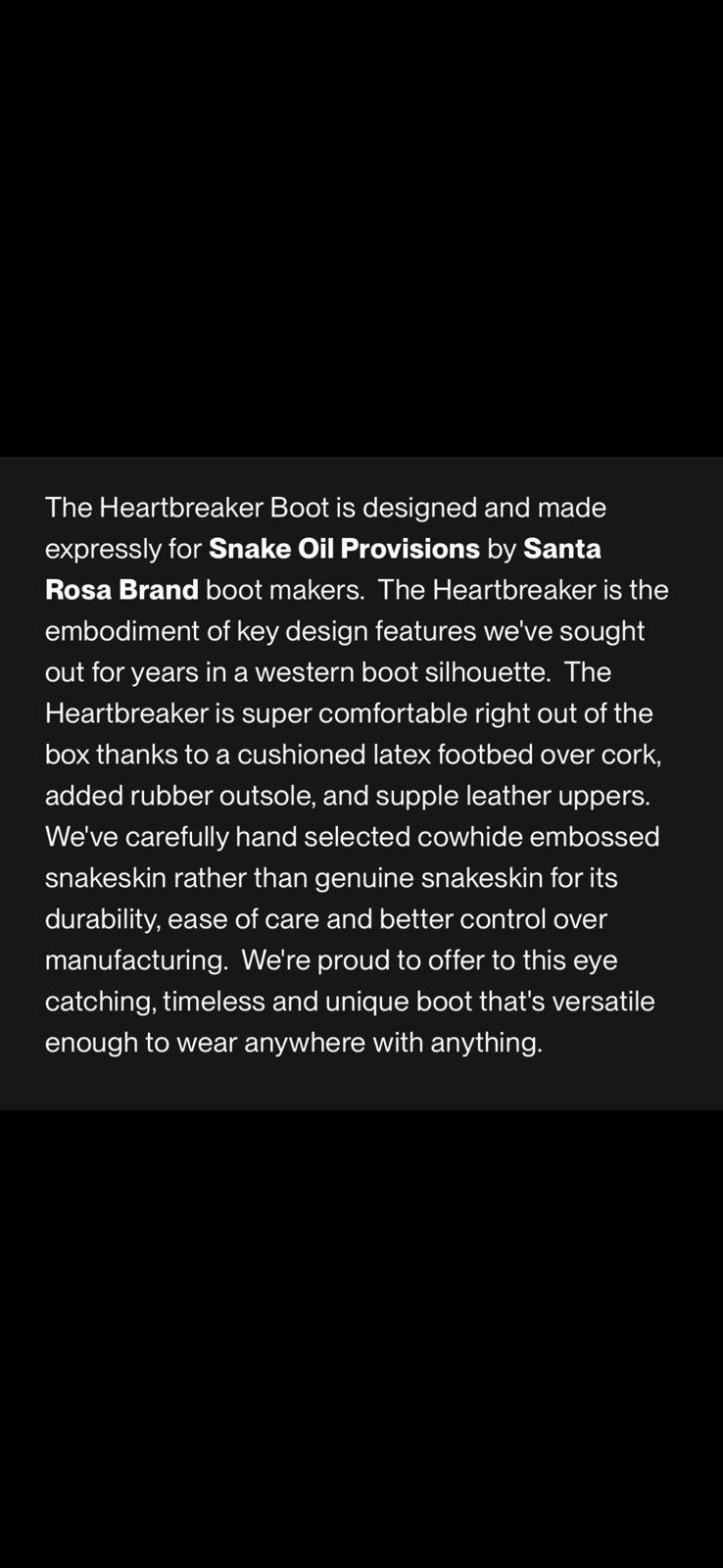 Santa Rosa SOP Heartbreakers in white snake Size US 7.5 / EU 40-41 - 19 Thumbnail