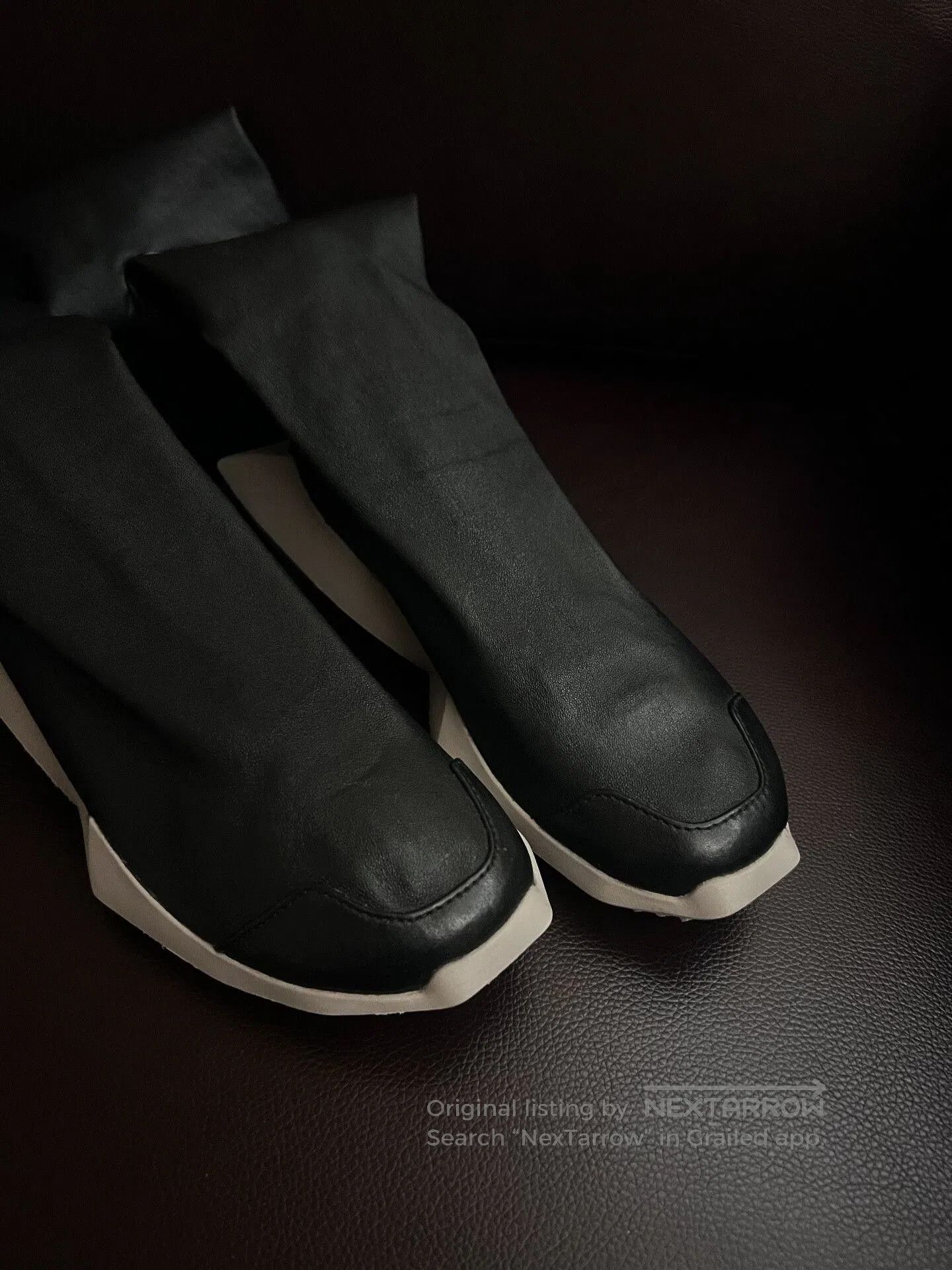 Rick Owens Rick Owens Over-the-Knee Goddess Boots. Size US 6.5 / IT 36.5 - 5 Thumbnail