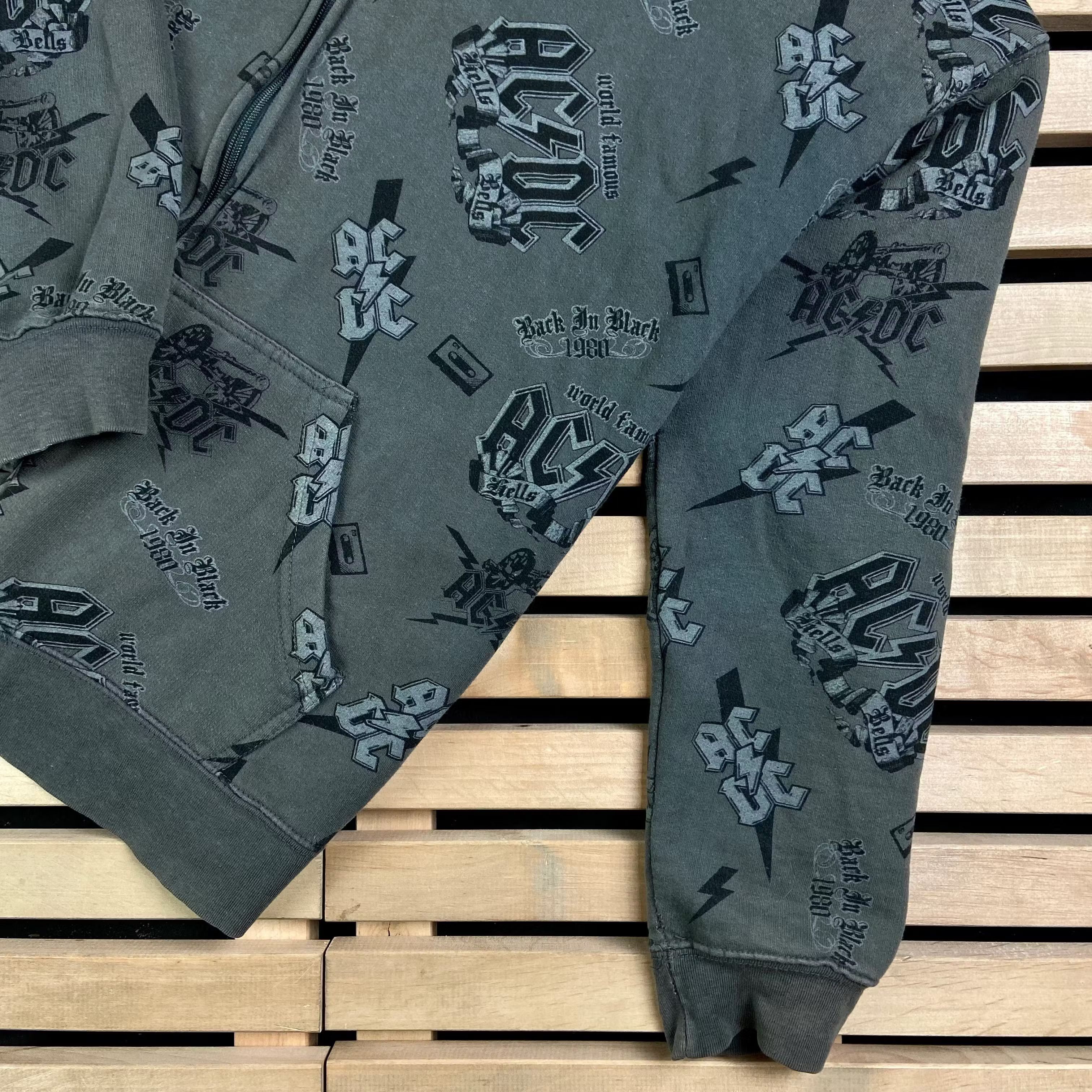 AC/DC × Band Tees × Vintage Mens Vintage Hoodies ACDC AC/DC Size XL Size US XL / EU 56 / 4 - 4 Thumbnail