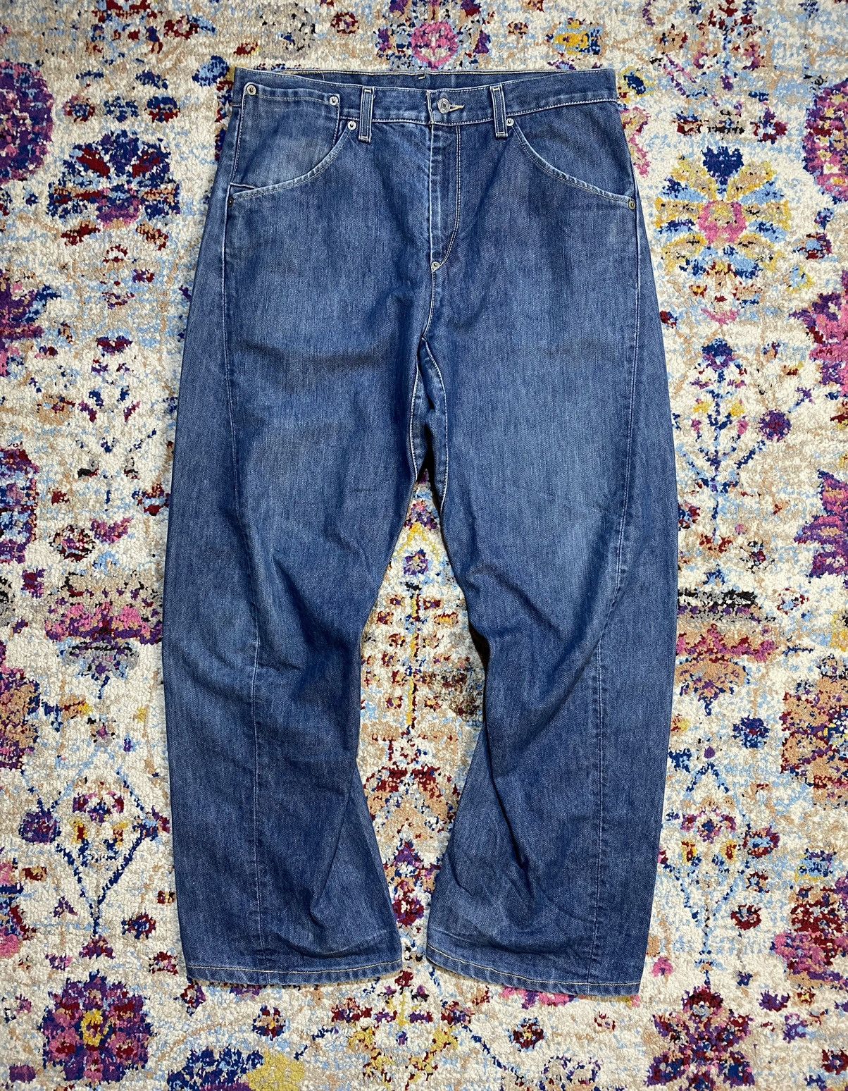 Levi's LEVI'S ENGINEERED TWISTED TENCEL REGULAR CUT JEANS W33 Size US 34 / EU 50 - 1 Thumbnail
