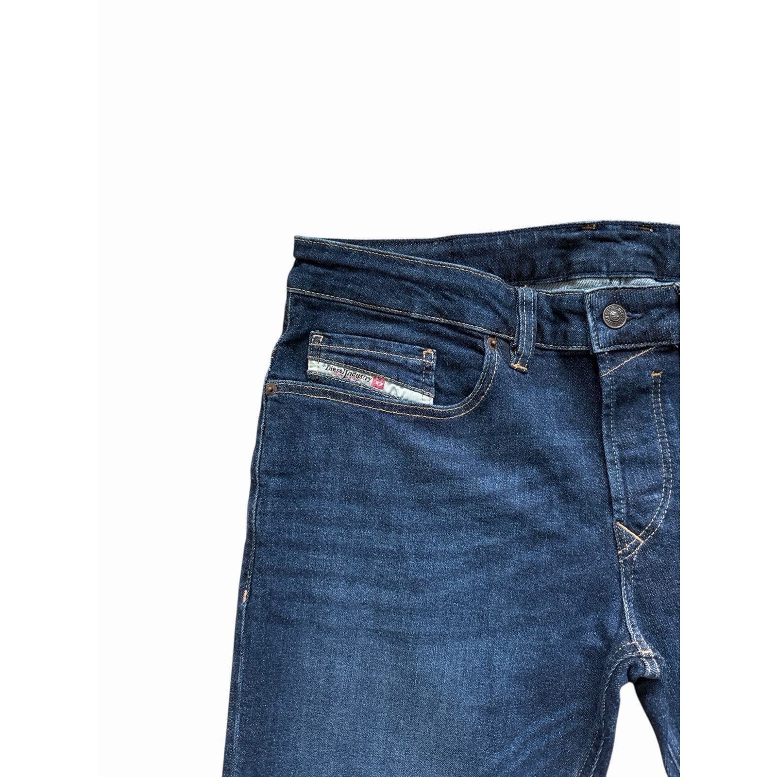 Diesel Diesel Mens Safado Straight Jeans RE065 Blue $195 Size 33/32 Size US 33 - 4 Thumbnail