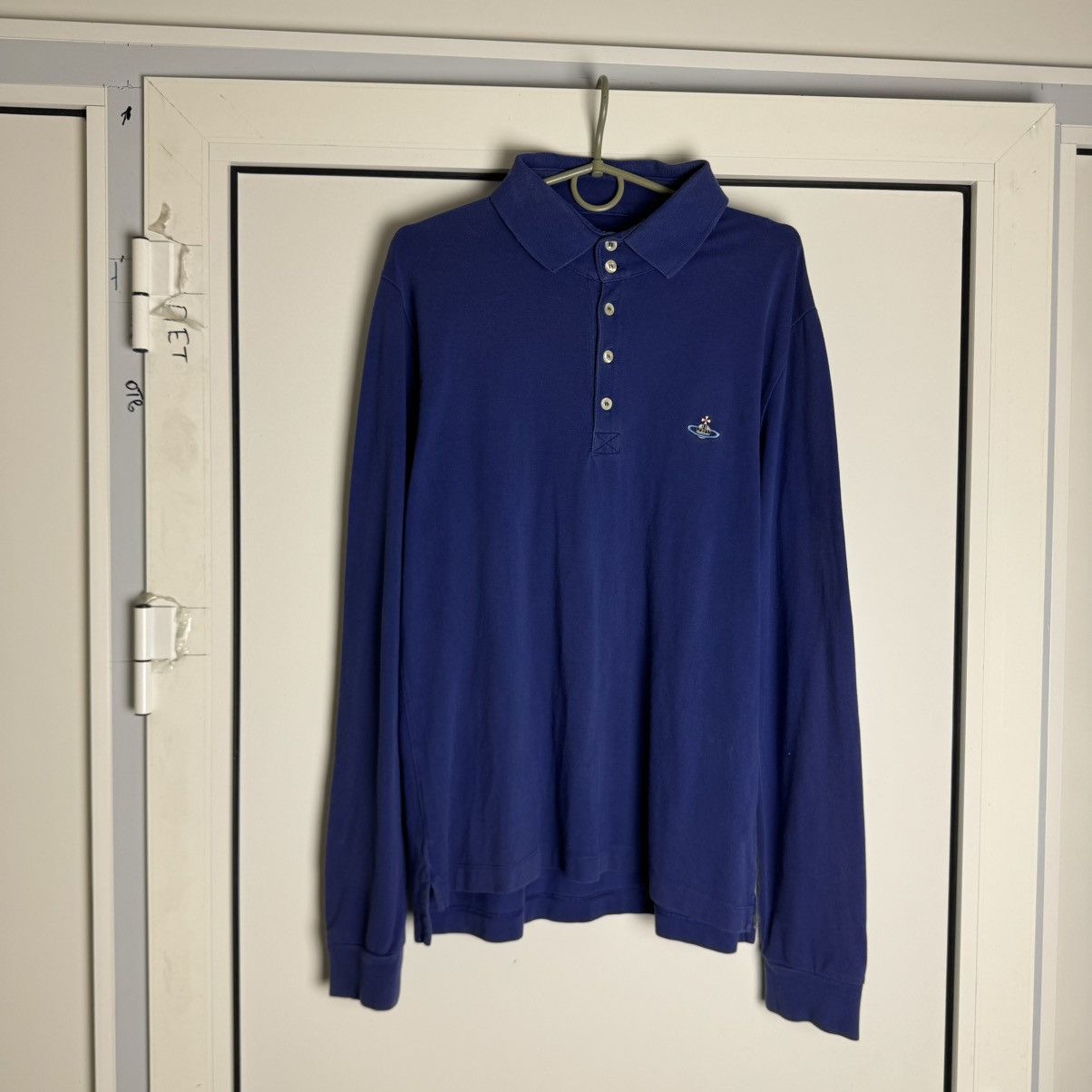 Vivienne Westwood Vintage Vivienne Westwood Polo Long Sleeve Logo Basic Size US L / EU 52-54 / 3 - 1 Thumbnail