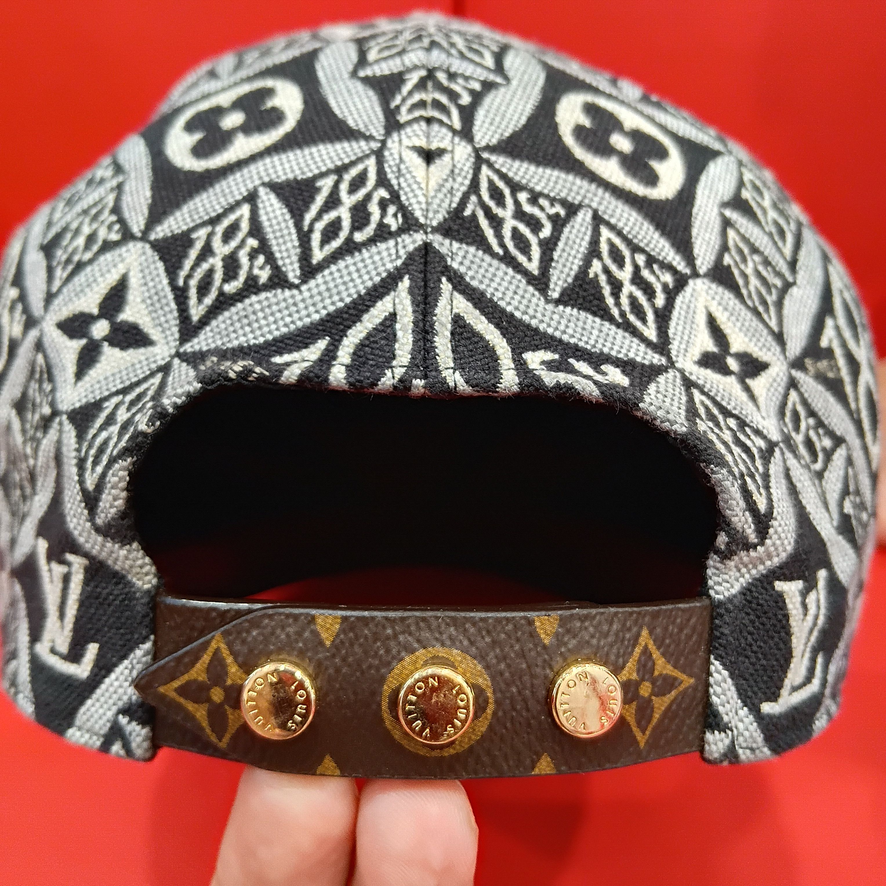 Louis Vuitton Louis vuitton jacquard Cap since 1854 grey M MP2900 monogram Size ONE SIZE - 6 Thumbnail