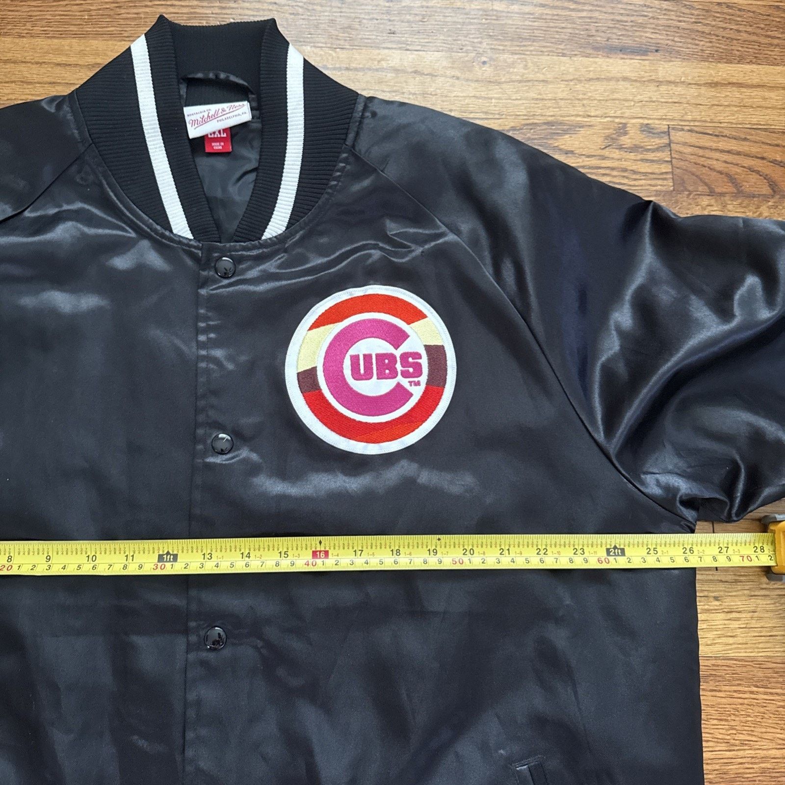 Mitchell & Ness Takashi Murakami ComplexCon Cubs Satin Jacket Size US XXL / EU 58 / 5 - 7 Thumbnail