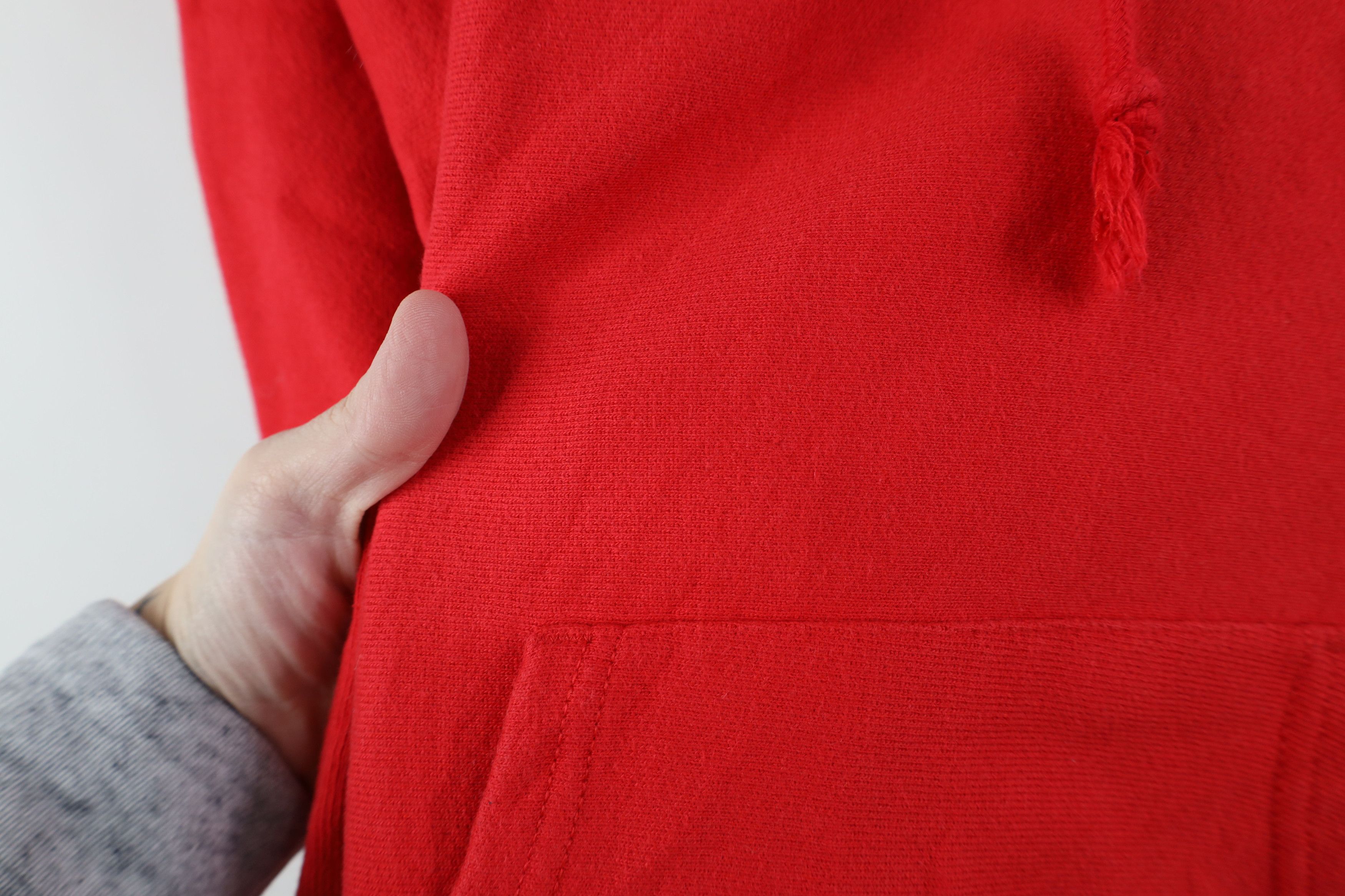 Champion Y2K Champion Reverse Weave Cropped Babydoll Hoodie Red Size M / US 6-8 / IT 42-44 - 5 Thumbnail
