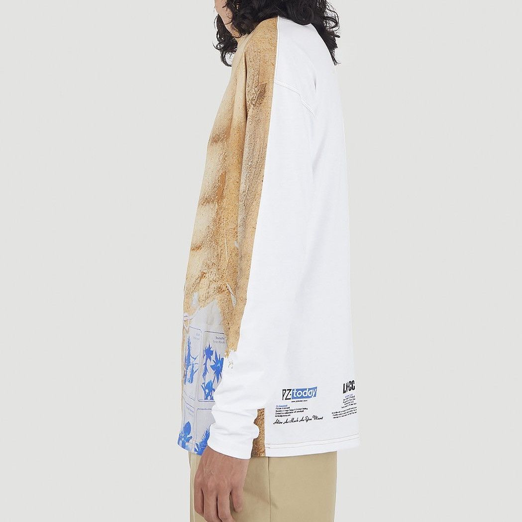 Other LN-CC x PZ Today Long Sleeve Beach Graphic Tee in White Size US L / EU 52-54 / 3 - 2 Thumbnail