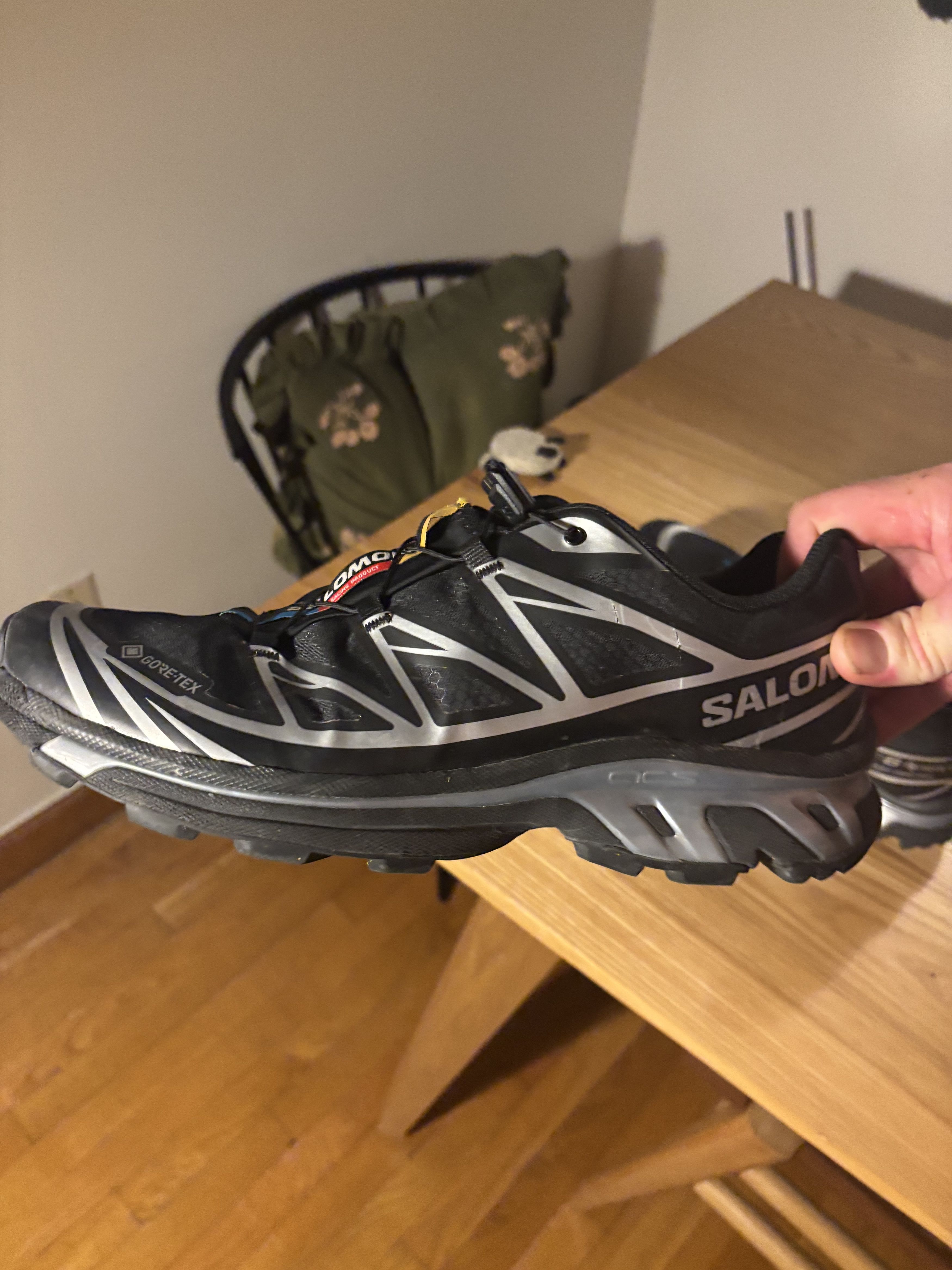 Salomon Salomon XT-6 GORE-TEX Black (12) Size US 12 / EU 45 - 2 Thumbnail