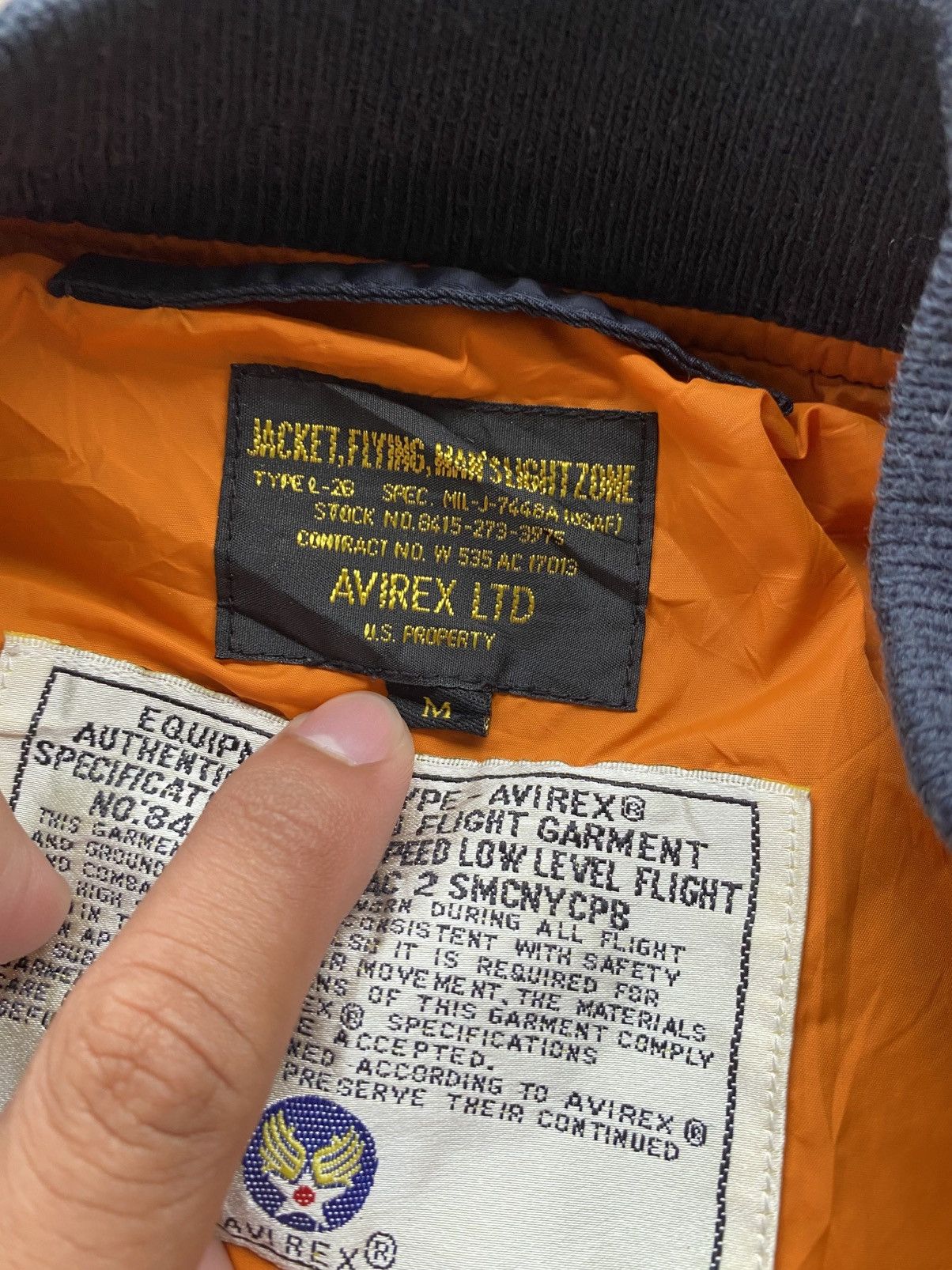 Avirex AVIREX L-2 5TH AIR FORCE FLIGHT BLOUSON JACKET Size US M / EU 48-50 / 2 - 11 Thumbnail
