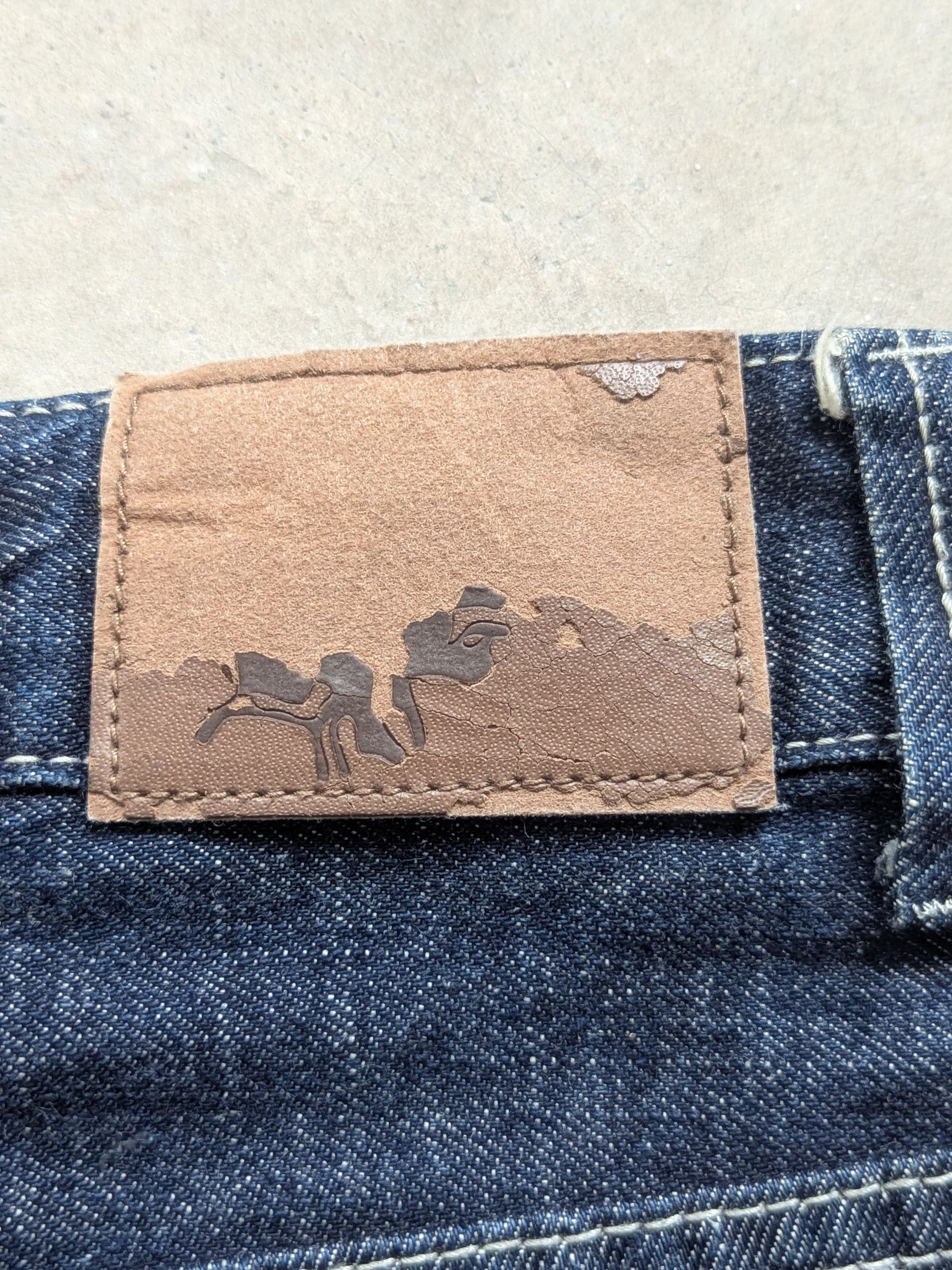 Japanese Brand × Seditionaries Vintage 90s Patchwork Jeans Custom Made by TrueArtisan Size 38" / US 16 / IT 52 - 11 Thumbnail