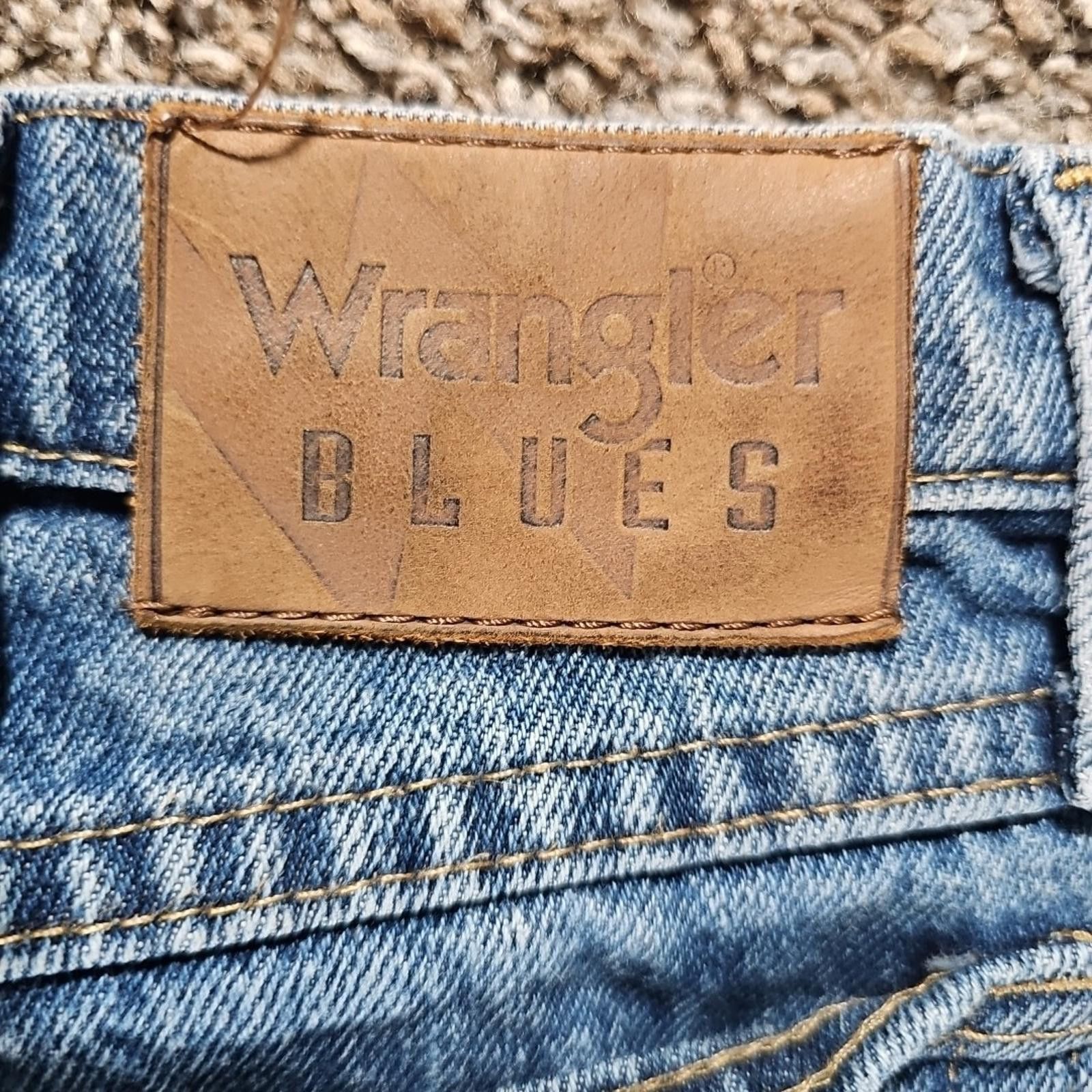 Wrangler Wrangler Blues 38x30 Straight Leg Jeans Size US 38 / EU 54 - 7 Thumbnail