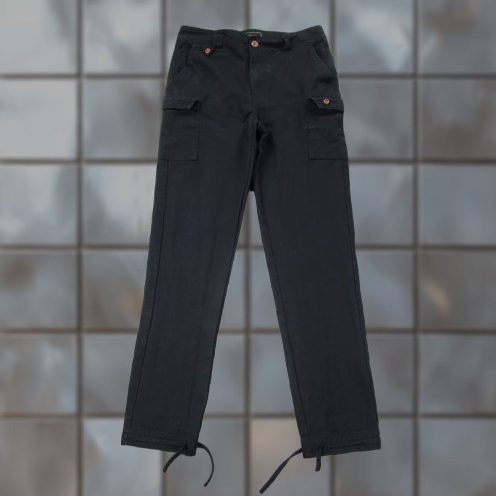 I Love Ugly VINTAGE I Love Ugly Pants Mens Small 30 Black Cargo Utility Army Gothic Cargo Pants Mens Small 30 Black Army Gothic Baggy? Size US 30 / EU 46 - 1 Thumbnail