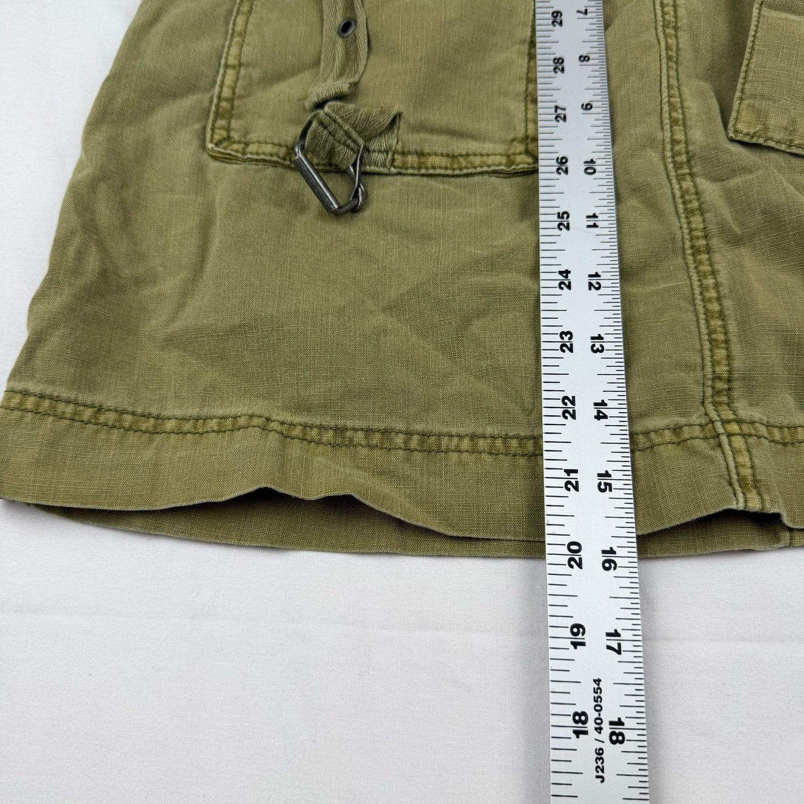 Free People Free People Erika Army Cargo Mini Skirt SZ 8 Size 30" / US 8 / IT 44 - 5 Thumbnail